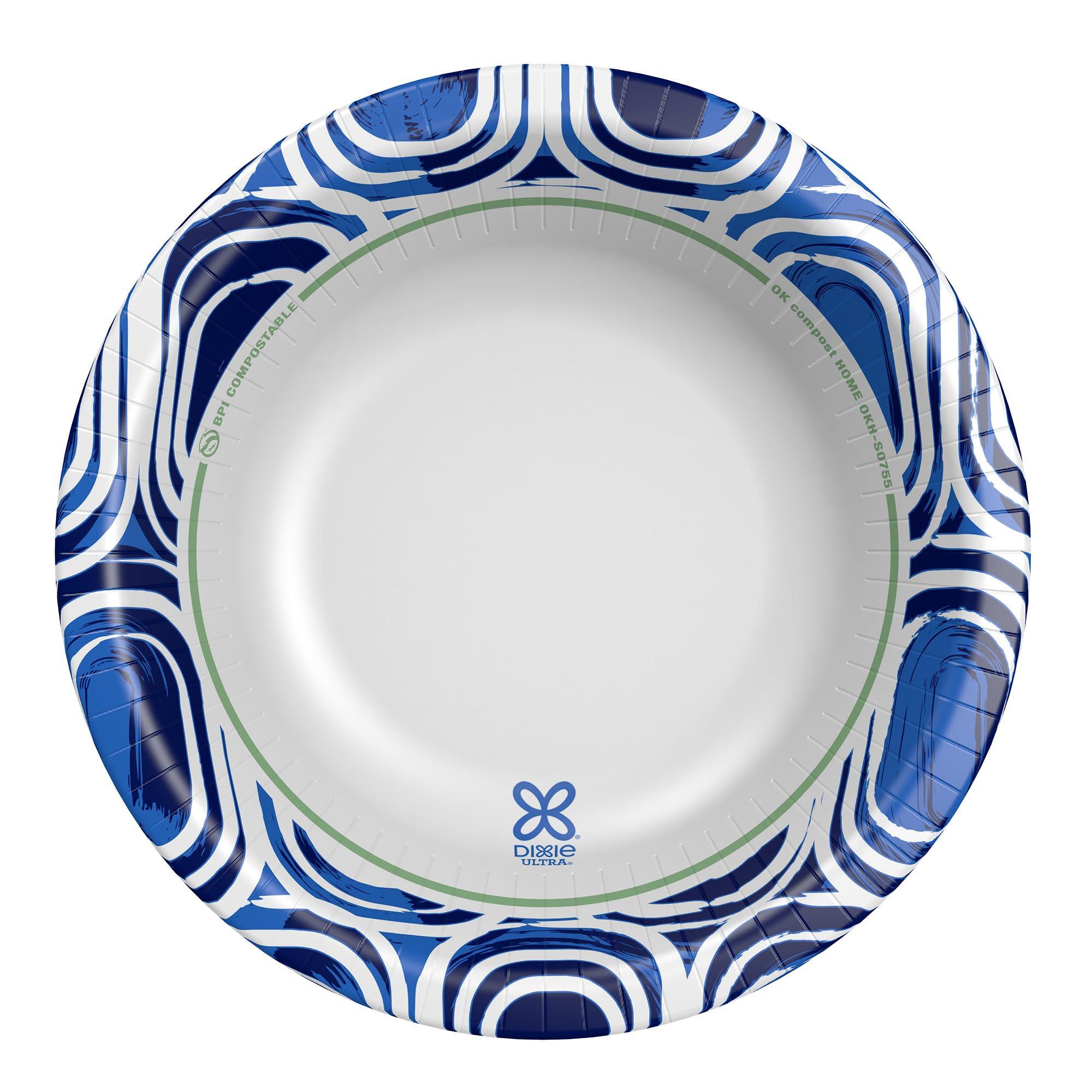 Dixie Ultra, Large Paper Bowls, 20 Oz, 56 Count, Microwave Safe, Compostable, Disposable Bowls Great For Breakfast, Lunch, And Dinner Meals - Image 2