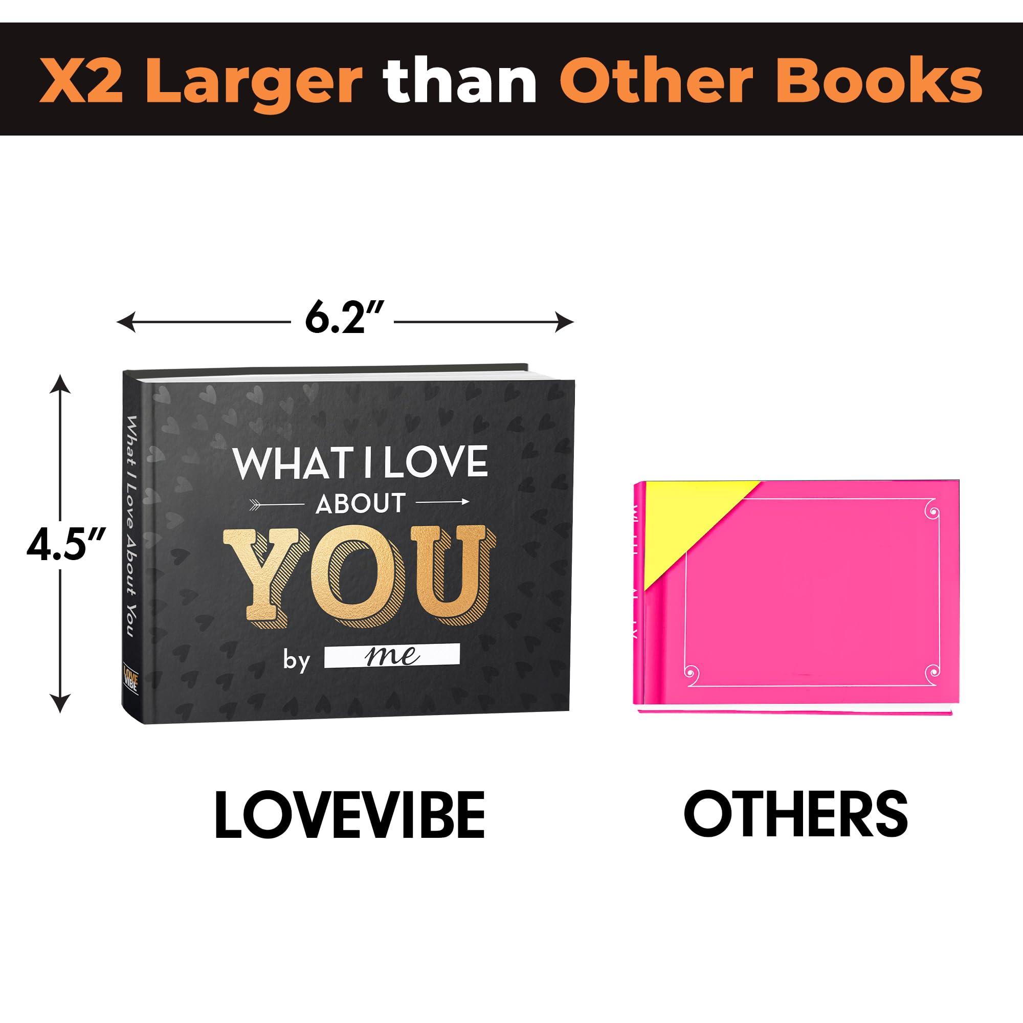 What I Love about You Book - Fill-in-the-Blank Book for Men, Boyfriend, Women, Girlfriend, Husband, Wife, Him, Her - Couples Gifts for Anniversary, Christmas & More - Stocking Stuffer for Men, Women - Image 3