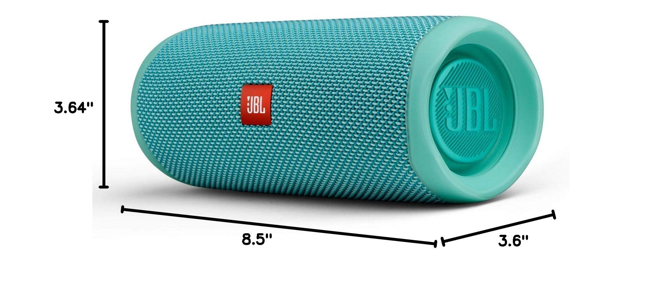 JBL FLIP 5, Waterproof Portable Bluetooth Speaker, Teal - Image 7