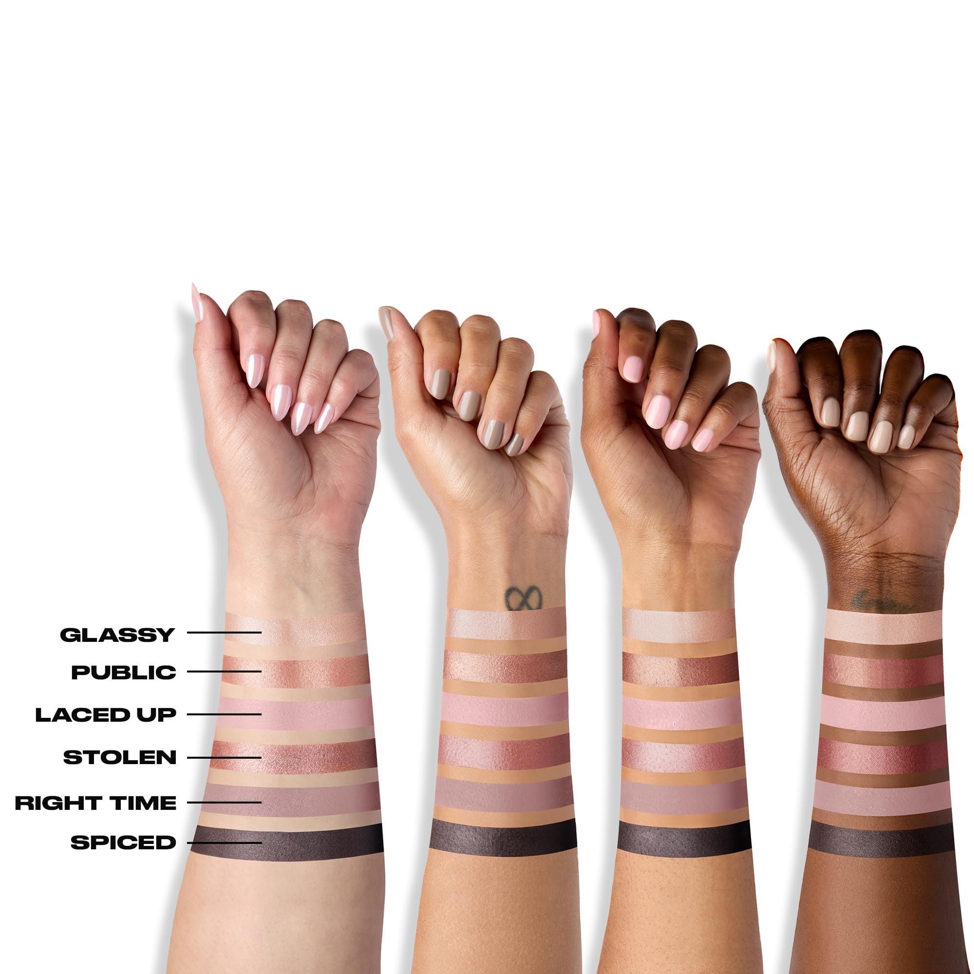 URBAN DECAY Naked 3 Mini, Soft Pink Neutral Eyeshadow Palette, Matte & Shimmer Finish, 6 Rosy Nude Eye Shadows, Natural Everyday to Smokey Eye Makeup Looks, Travel Friendly Size, Vegan, Cruelty-free - Image 4