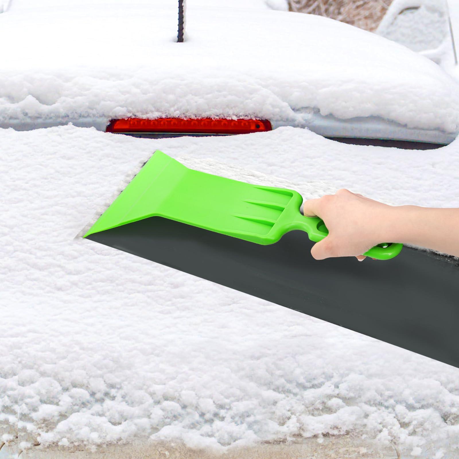 ZAVOOS 3 Pieces Window Tint Tools, Long Handle Auto Bulldozer Squeegee Scrubber Paddle Squeegee Kit, Flat Glass Scraper Cleaning Tool for Car Front Windows Rear Glass - Image 8