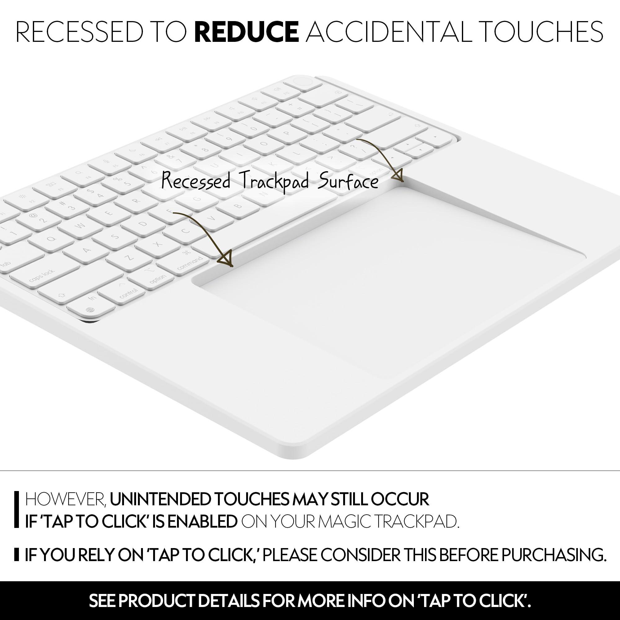 Harmony Tray Pro for Apple Magic Keyboard (No Numeric Keypad) and Magic Trackpad – Tray and Stand for Sleek and Organized Workspace, Ergonomic Wrist Rest - Image 6