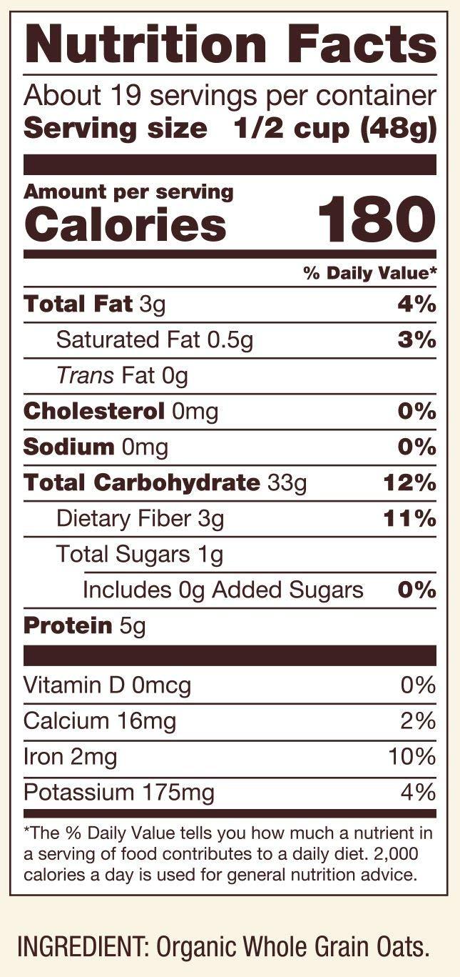 Bob's Red Mill Organic Old Fashioned Rolled Oats, 32oz (Pack of 4) - Non GMO, Whole Grain, Vegan, Kosher - Image 4