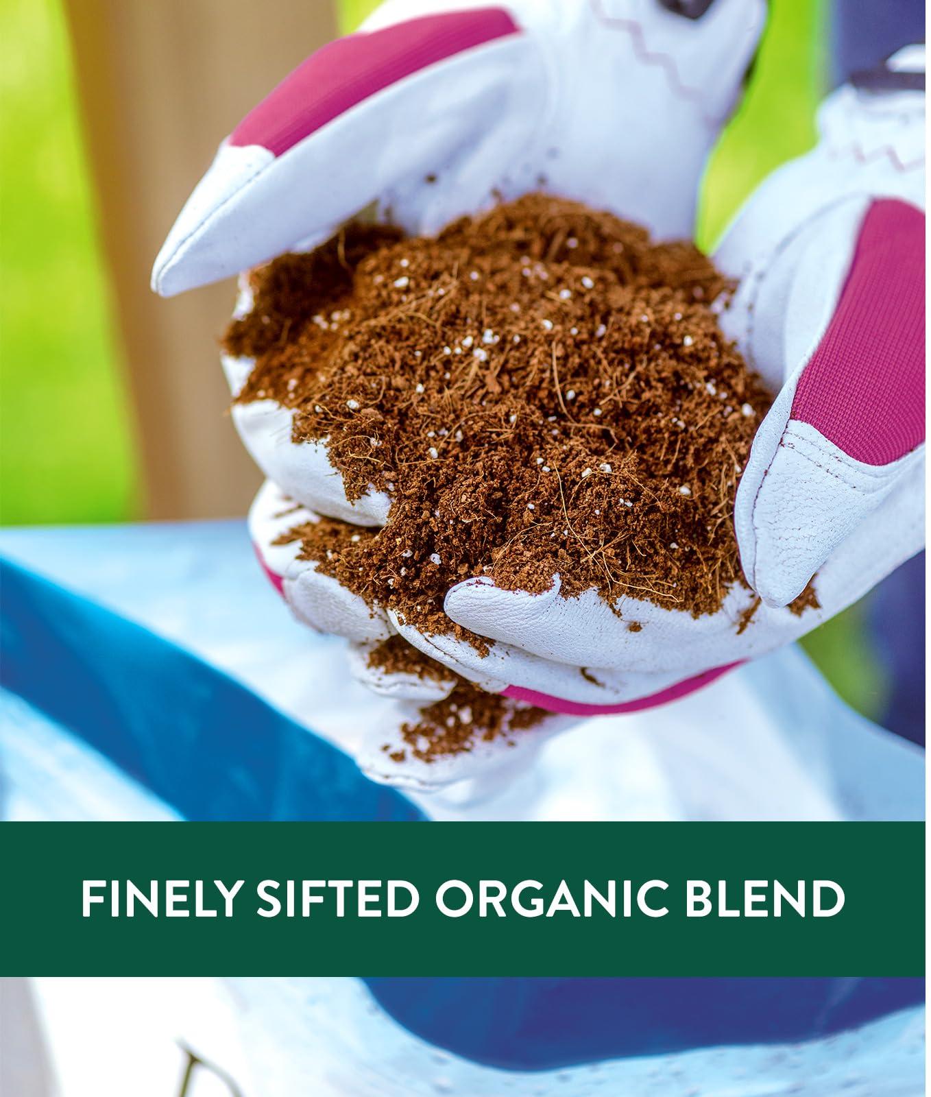 Burpee, 9 Quarts | Premium Organic Potting Natural Soil Mix Food Ideal for Container Garden-Vegetable, Flower & Herb Use for Indoor Outdoor Plant - Image 3