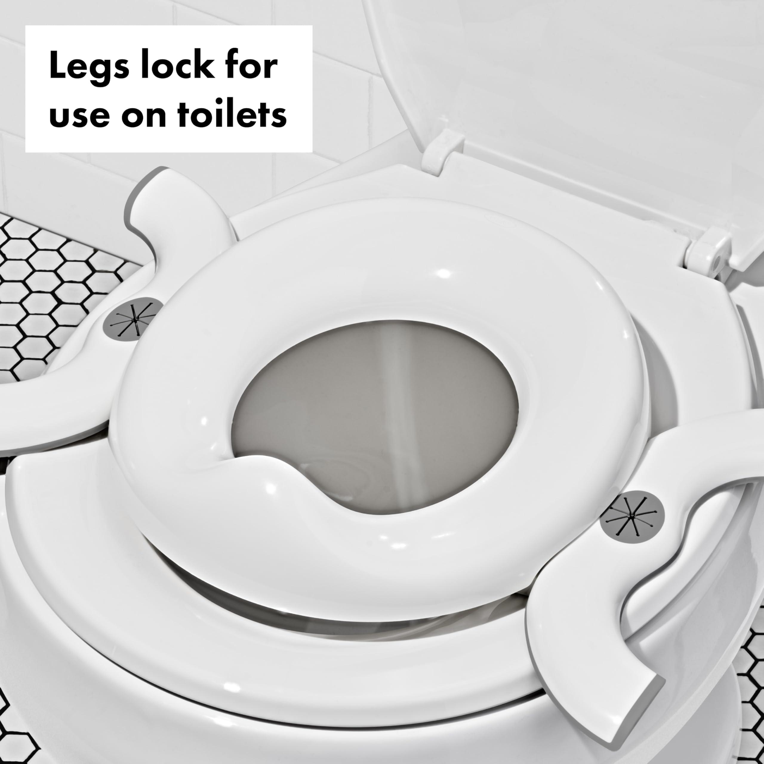 OXO Tot 2-in-1 Go Portable Potty with Travel Bag, Travel Potty Seat for Toddler - Image 4