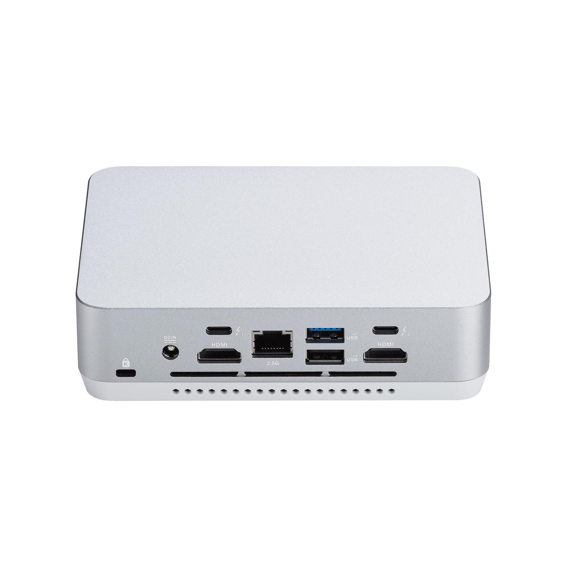 ASUS NUC 14 Pro+ Full System Mini PC with Intel 14th Gen Core Ultra 9 185H, 32GB DDR5 RAM, 1TB PCIe G4x4 NVMe SSD, Thunderbolt 4, Win 11 Home, Silver Aluminum Chassis, VESA Mount Included - Image 8