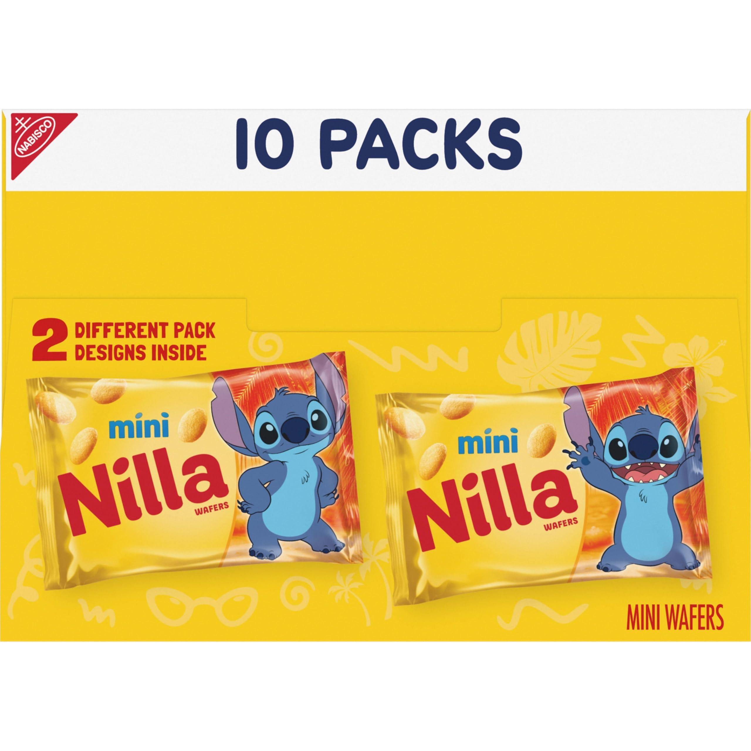 NILLA Wafers Mini Cookies, Vanilla Wafers, 10 Snack Packs - Image 19