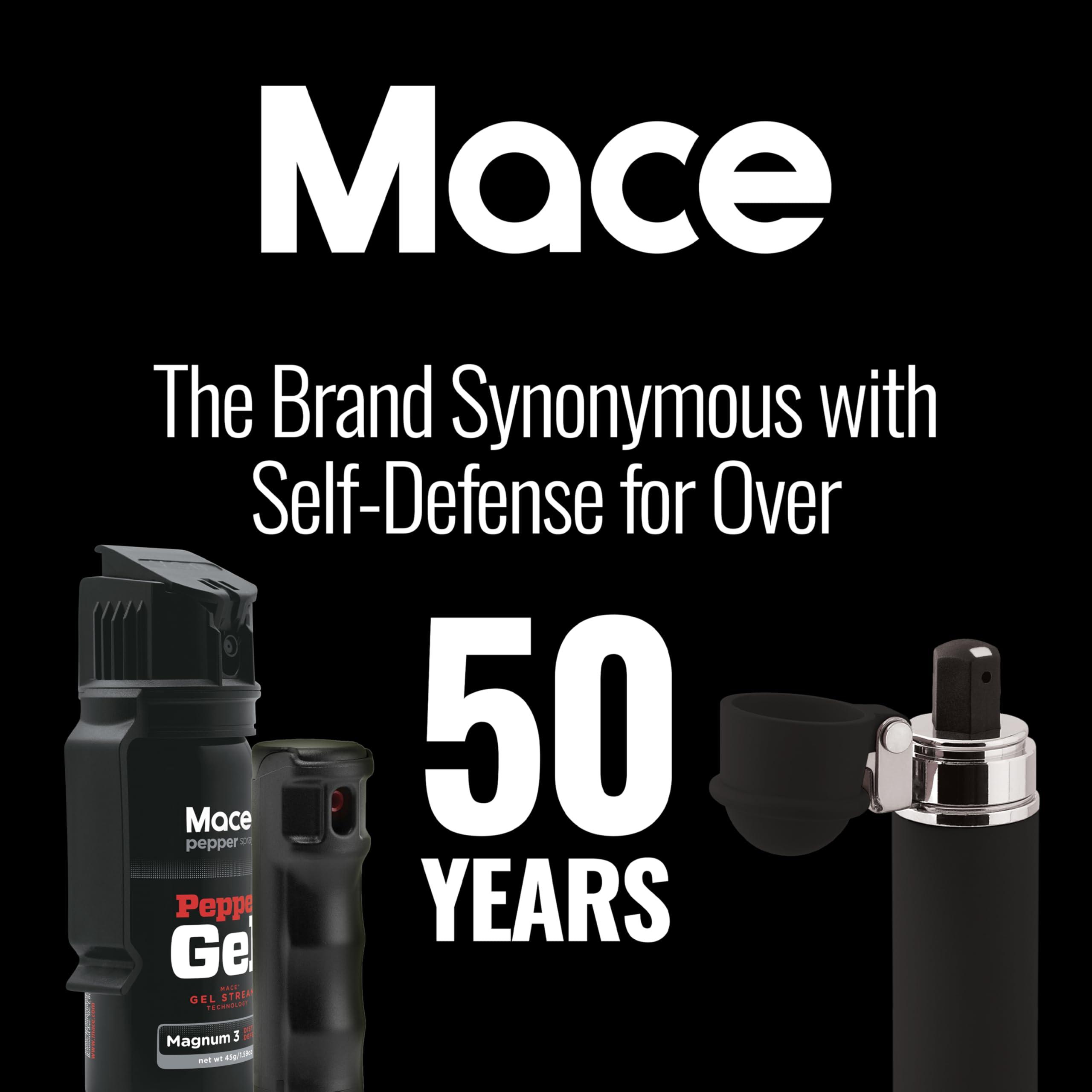 Mace Brand KeyGuard Mini Model Pepper Spray, 0.14 oz, 5 Feet Range, Max Strength 10% OC Formula, Long Lasting UV Dye, Flip Top Safety Cap, Self Defense Pepper Spray for Women & Men - Image 9