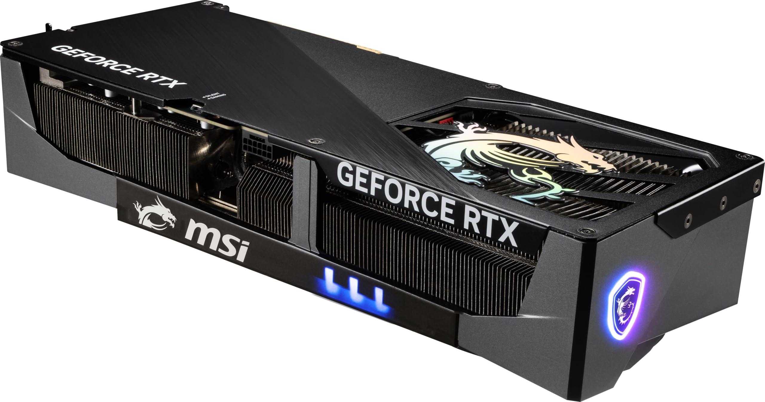 MSI Gaming RTX 5090 32G Gaming Trio OC Graphics Card (32GB GDDR7, 512-bit, Extreme Performance: 2497 MHz, DisplayPort x3 2.1a, HDMI 2.1b, NVIDIA Blackwell Architecture) - Image 4