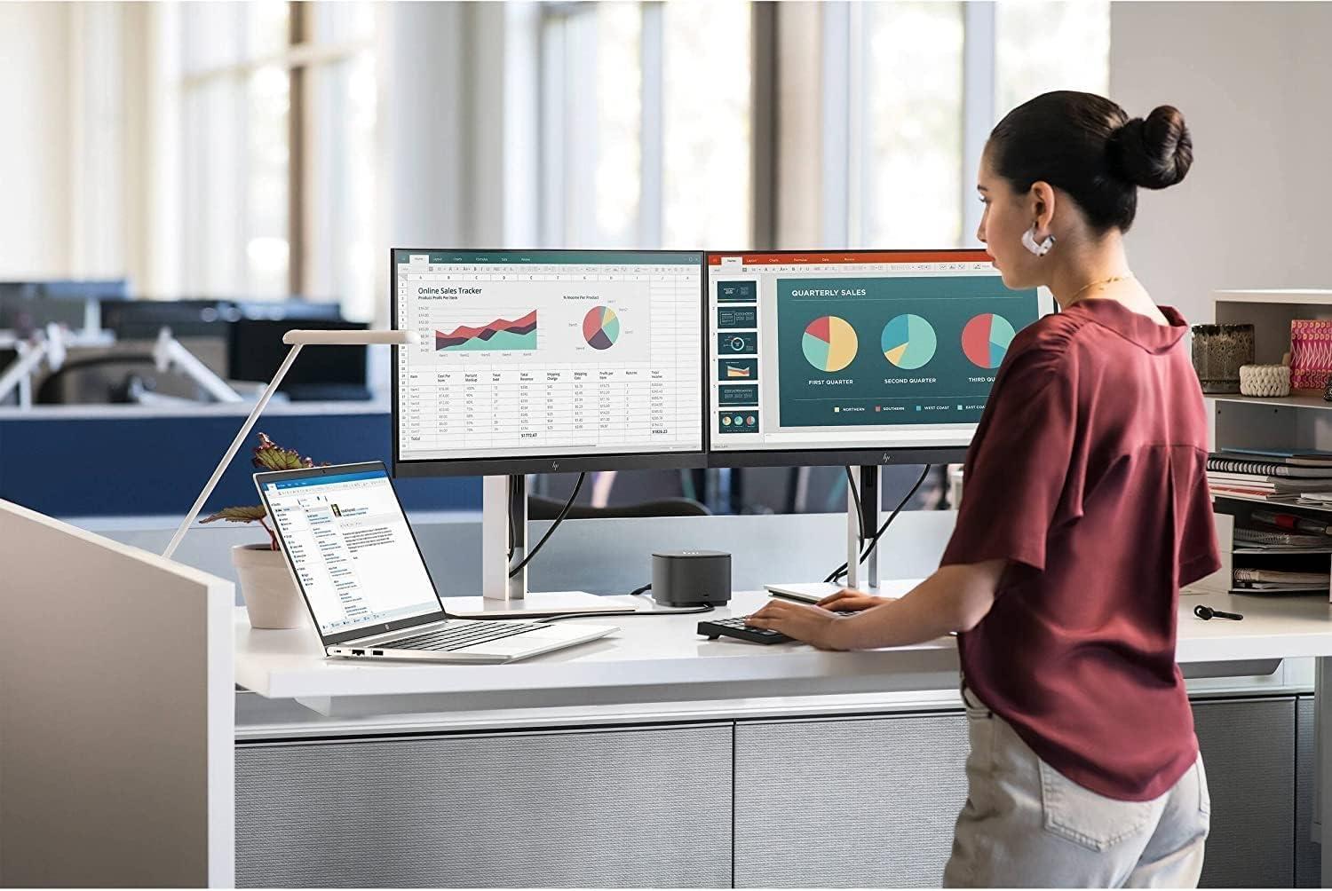 HP ProBook 450 G10 Business Laptop (15.6" FHD IPS Anti-Glare, Intel 10-Core i7-1355U, 32GB RAM, 1TB SSD) Backlit Keyboard, Webcam, Ethernet, Wi-Fi 6E, Wolf Pro Security, Win 11 Pro, Silver - Image 8