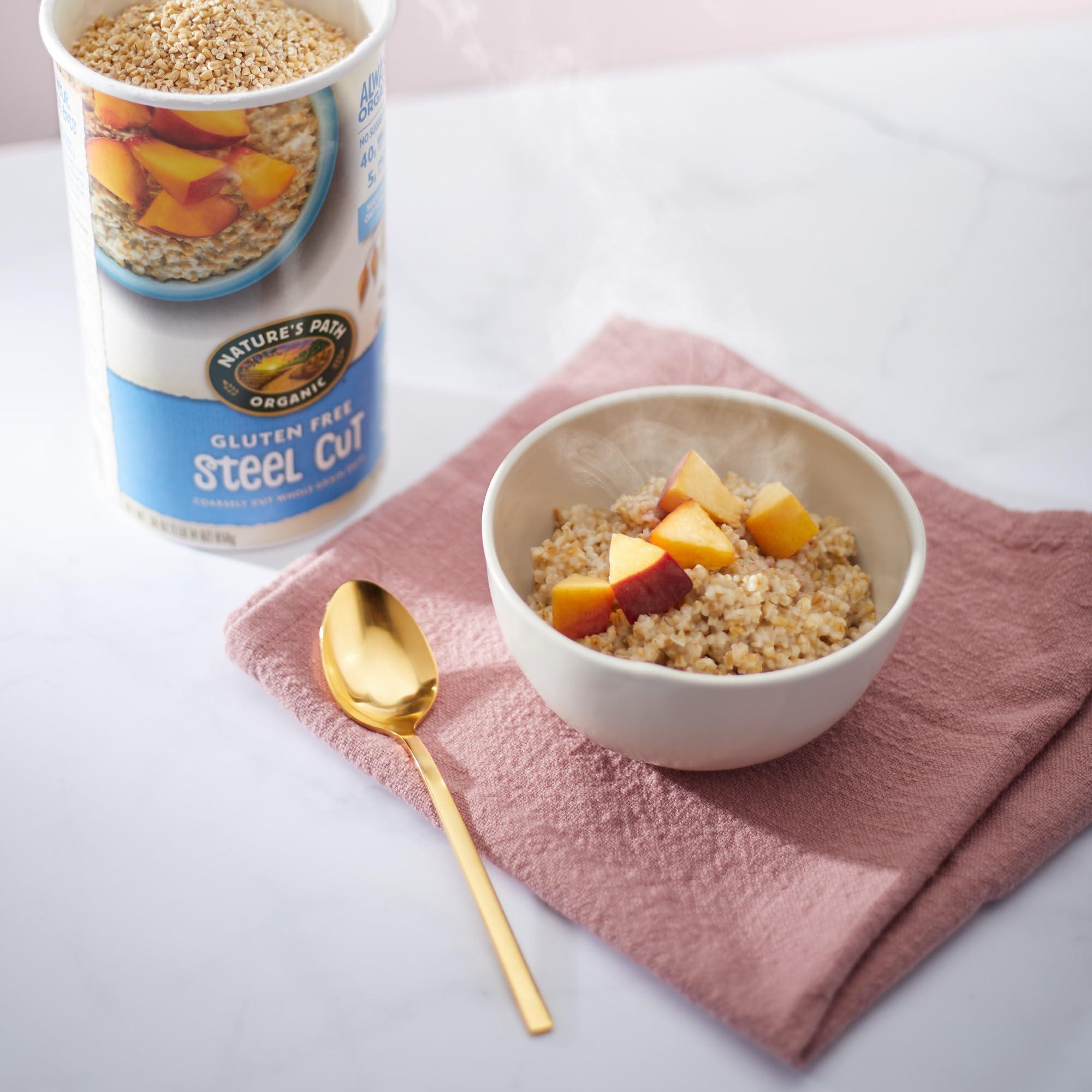Nature's Path Organic Steel Cut Oats Oatmeal, 30 oz (Pack of 6), Gluten Free, Non-GMO - Image 6