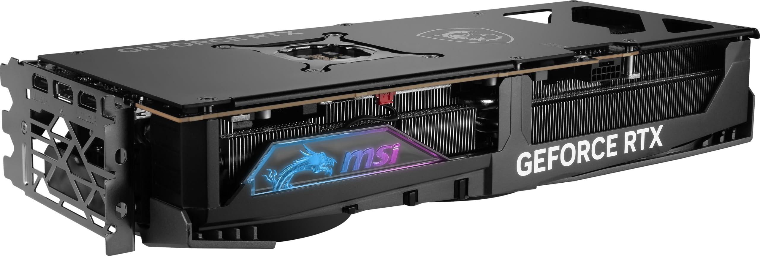 MSI Gaming GeForce RTX 4090, 24GB GDRR6X, 384-Bit, Extreme Clock: 2595 MHz, HDMI/DP Nvlink Tri-Frozr 3 Ada Lovelace Architecture OC Graphics Card (RTX 4090 Gaming X Slim 24G) - Image 3