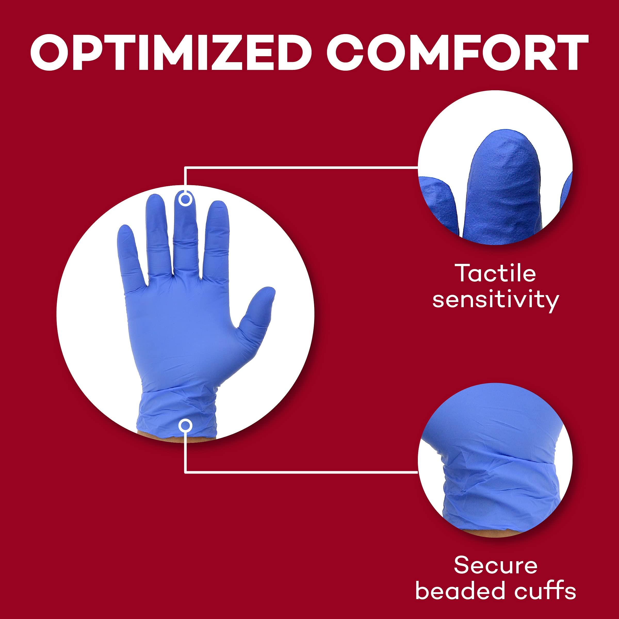 Dealmed Nitrile Medical Grade Exam Gloves, Disposable, Latex-Free, Medium (200 ct.) - Image 5