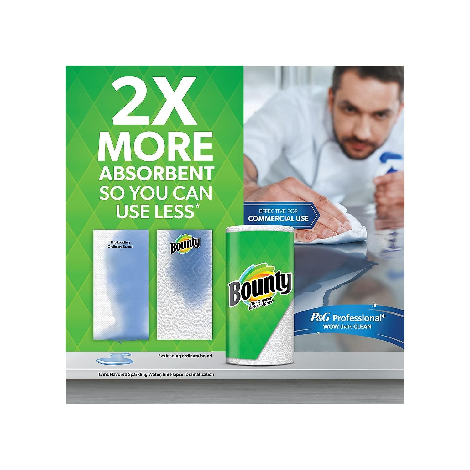 Bounty® Select-A-Size® Double 2-Ply Paper Towels, 98 Sheets Per Roll, Pack of 12 Rolls - Image 3