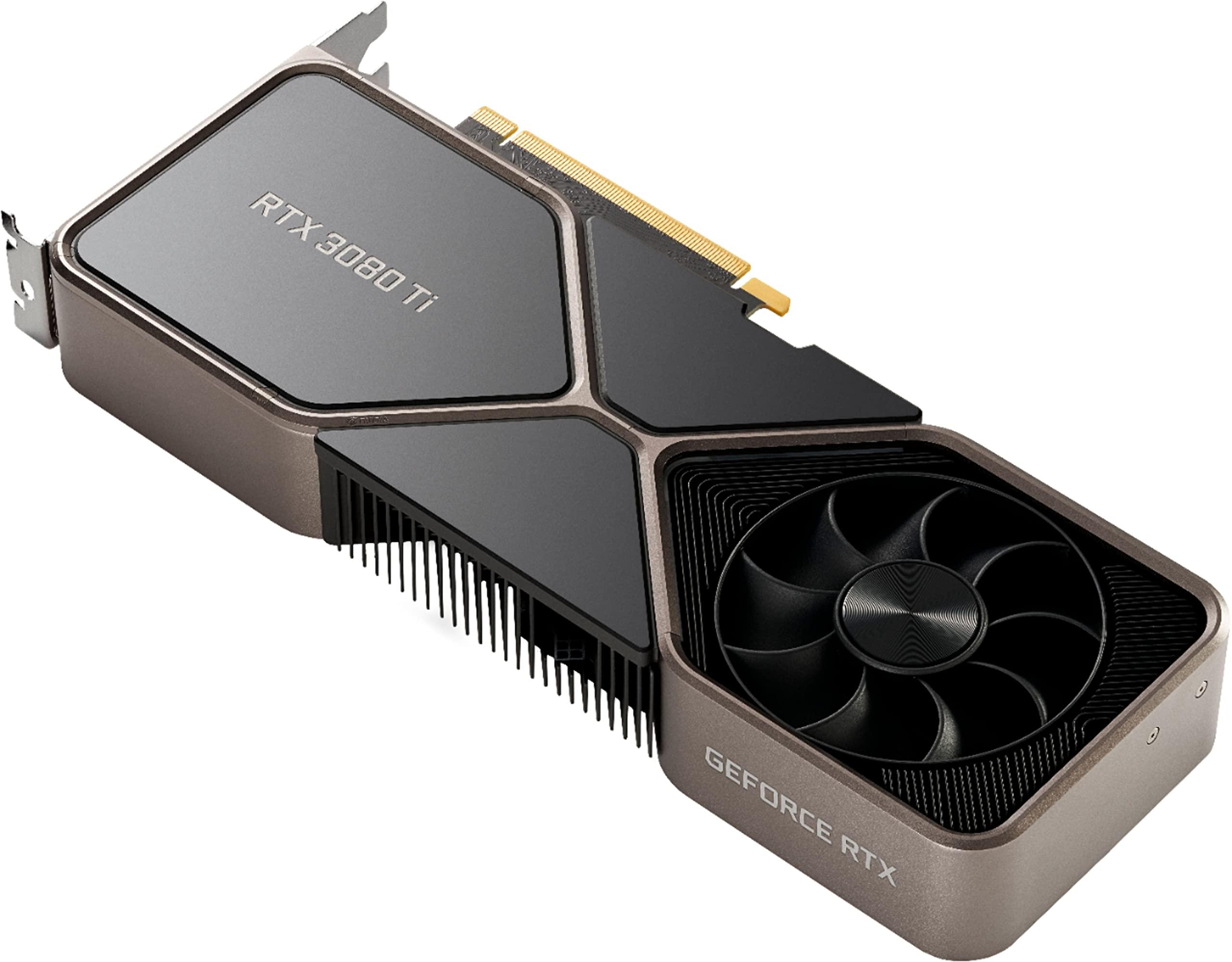 Geforce RTX 3080 Ti 12GB GDDR6X PCI Express 4.0 Graphics Card Titanium and Black (Renewed) - Image 5