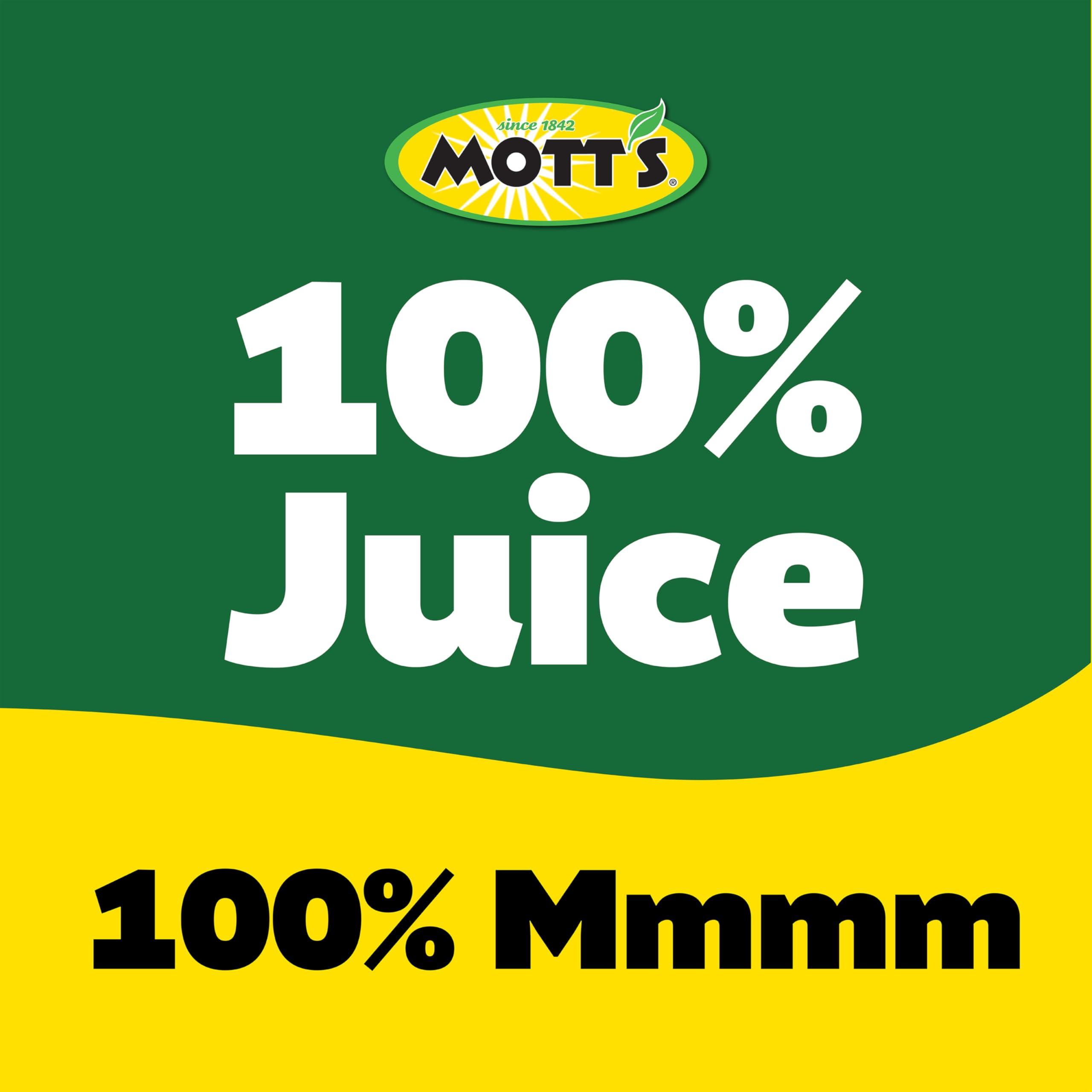 Mott's 100% Original Apple Juice, 8 Fl Oz Bottles, 24 Count (4 Packs Of 6), 2 Servings Of Fruit, 100% Fruit Juice, Gluten-free, Caffeine-free, Kosher, Contains No Artificial Colors Or Sweeteners - Image 5