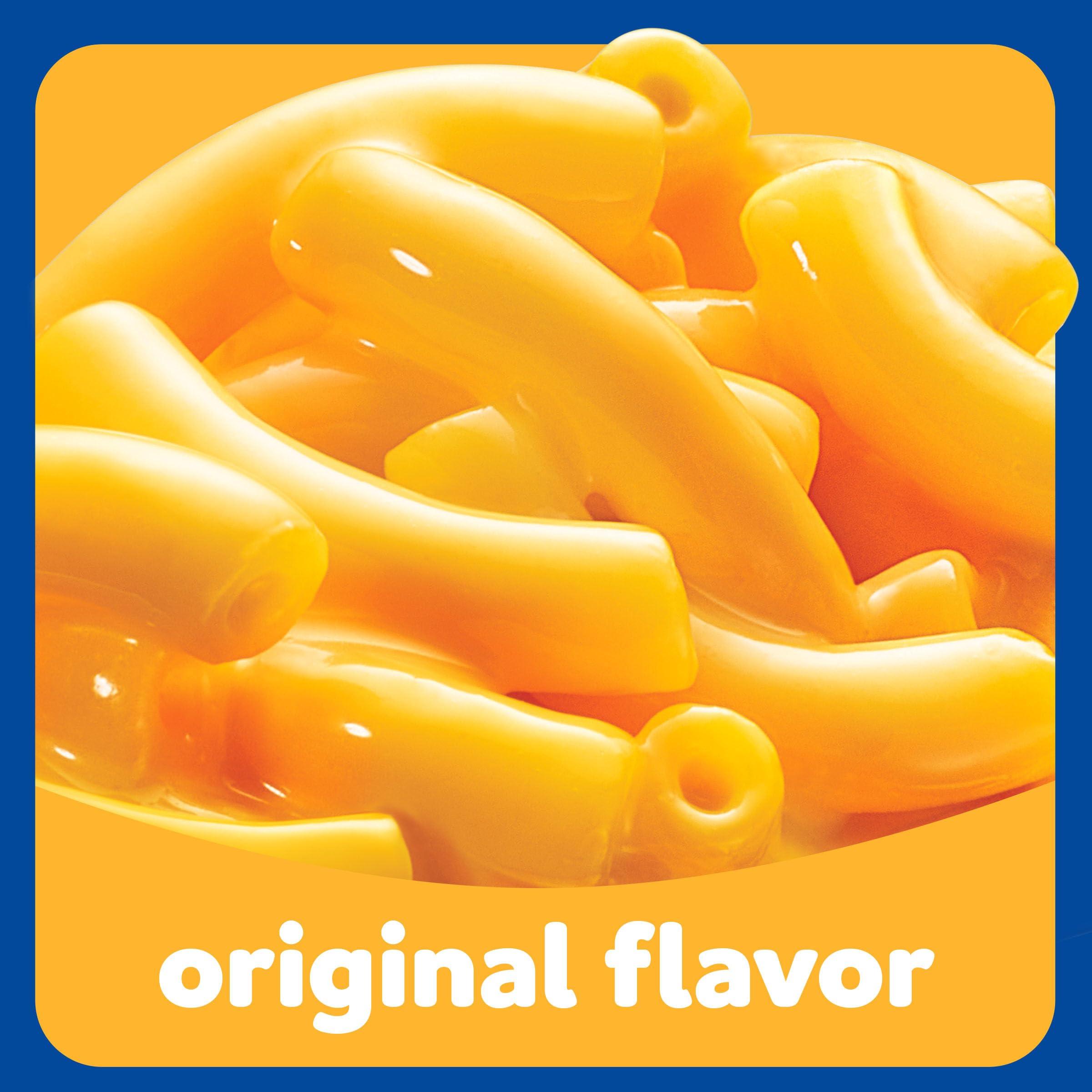Kraft Easy Mac Original Mac & Cheese Macaroni and Cheese Dinner Microwavable Dinner, 18 ct Packets - Image 6