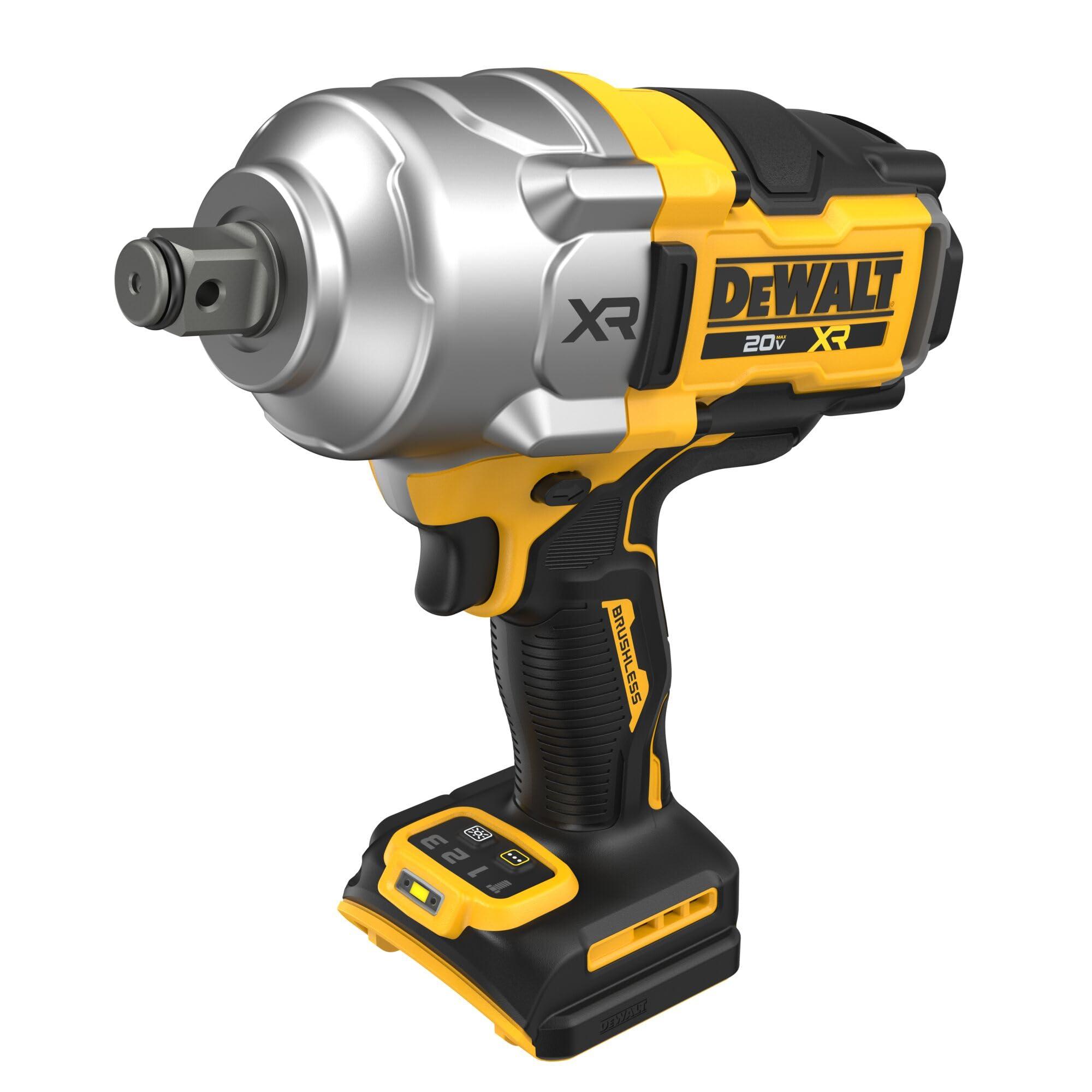 DEWALT 20V MAX XR 3/4 Inch Cordless Impact Wrench with Hog Ring Anvil, Bare Tool Only (DCF964B) - Image 4