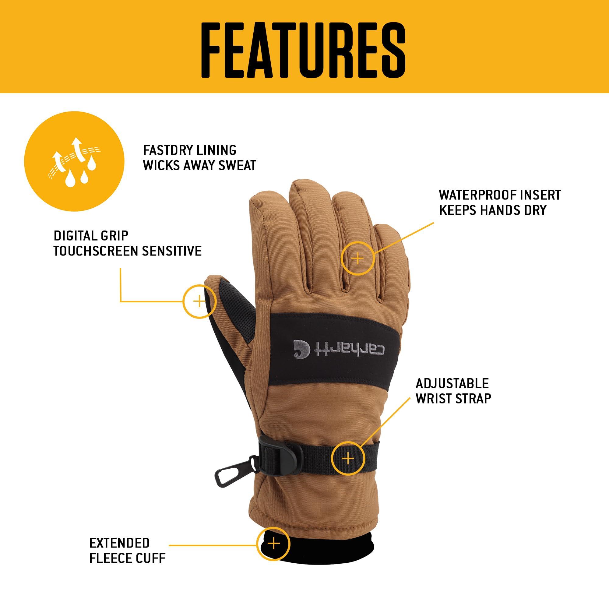 Carhartt Men's Wp Waterproof Insulated Glove - Image 3