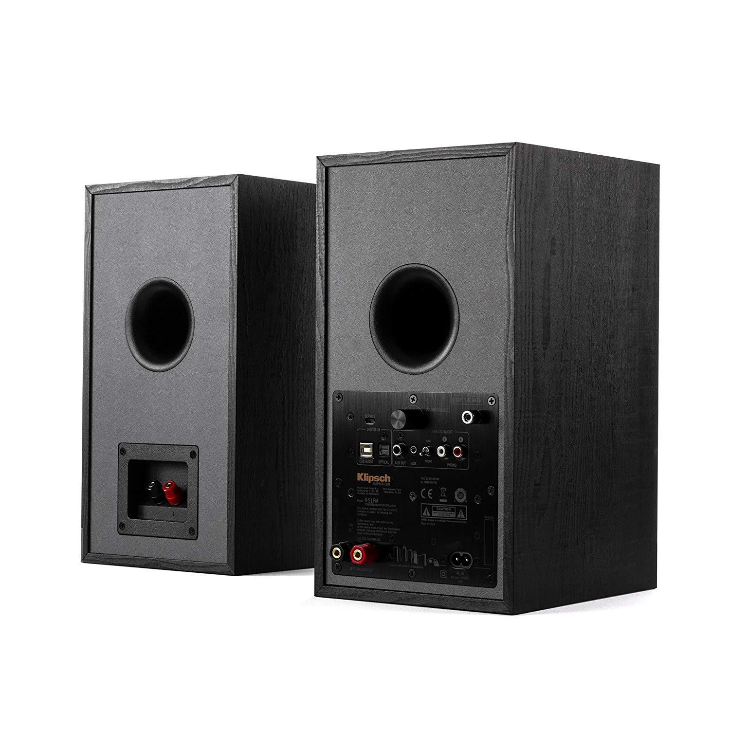 Klipsch R-51PM Powered Bluetooth Speaker,Black - Image 5
