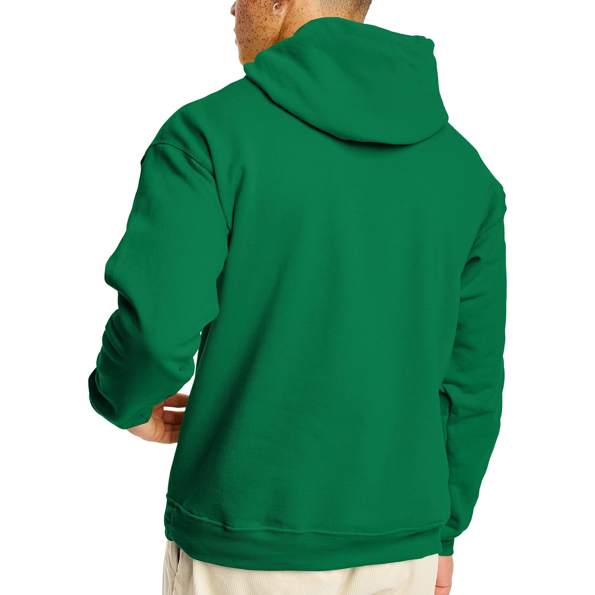 Hanes EcoSmart Hoodie, Midweight Fleece, Pullover Hooded Sweatshirt for Men - Image 2