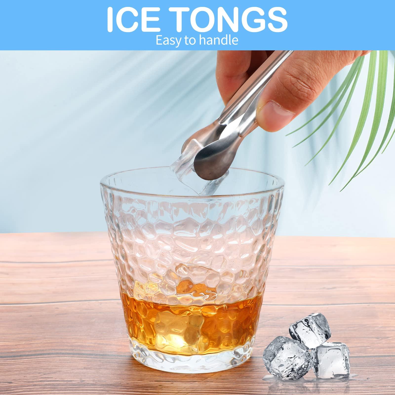 18PCS Mini Tongs for Appetizers, 5Inch Serving Tongs, Ice Tong Appetizer Tong, Small Tongs for Serving Food, Kitchen Utensils for Sugar Cubes, Coffee, Tea Party, Dessert, Charcuterie Board - Image 2
