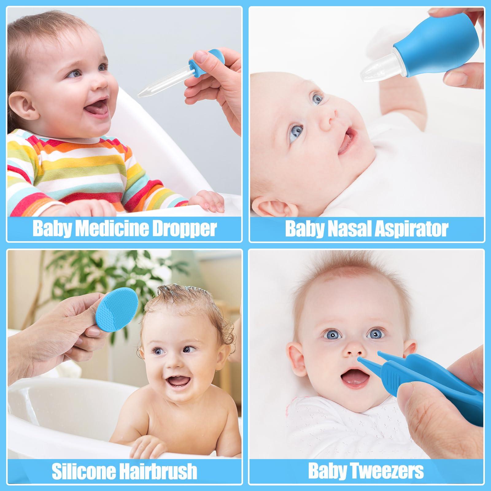Baby Healthcare and Grooming Kit for Newborn Kids, 24PCS Upgraded Safety Baby Care Kit, Newborn Nursery Health Care Set, Baby Care Products - Image 5