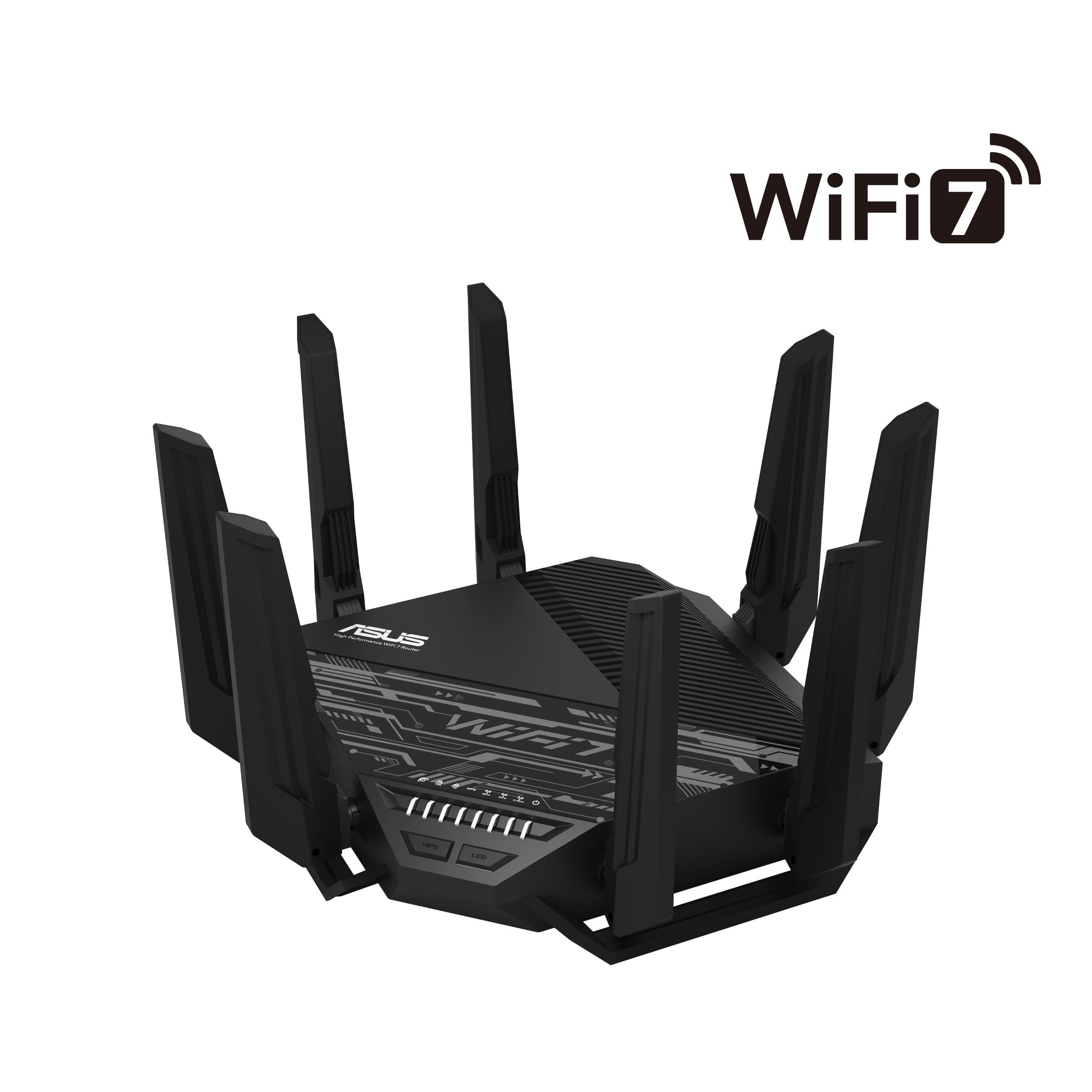 ASUS RT-BE96U BE19000 802.11BE Tri-Band Performance WiFi 7 Extendable Router with 6GHz support, Dual 10G Port, 320Mhz, lifetime internet security , MLO, Multi-RU puncturing , AiMesh Support - Image 7