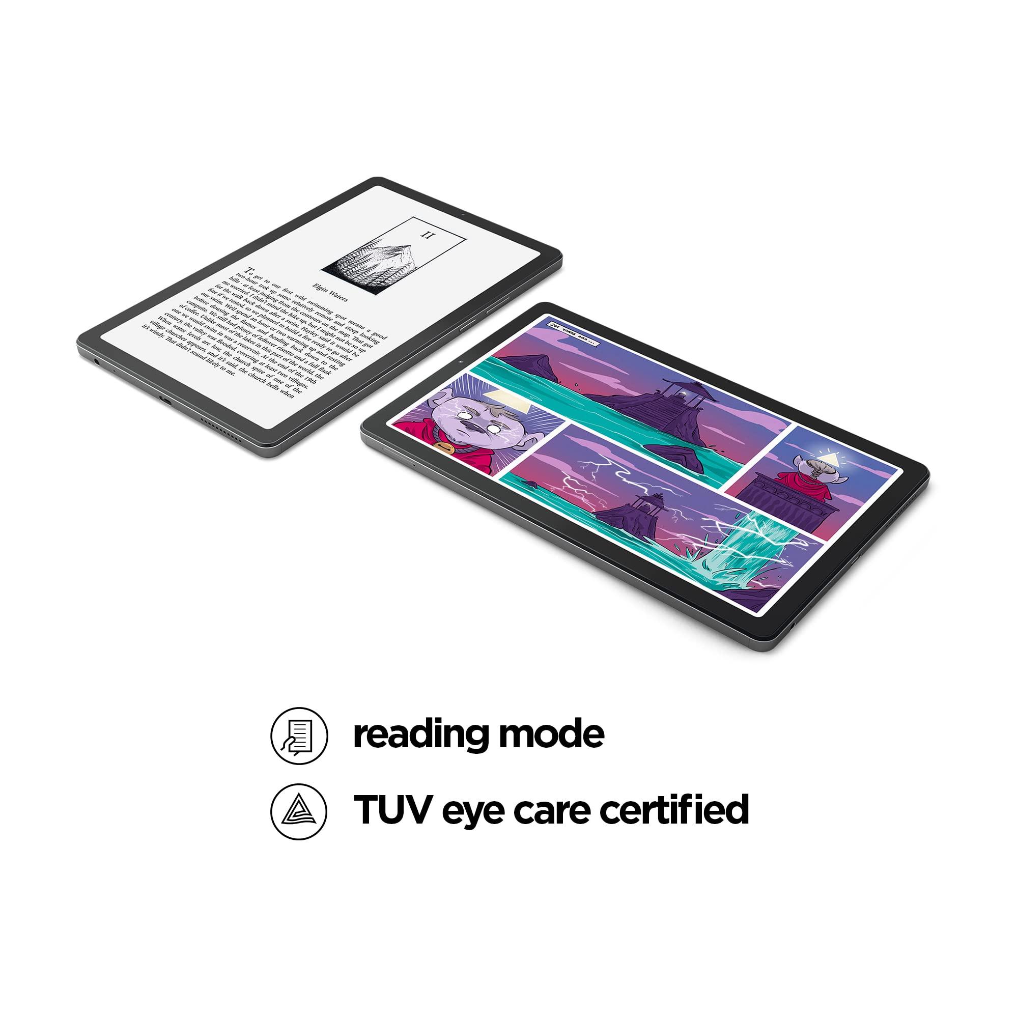 Lenovo Tab M9-2023 - Tablet - Long Battery Life - 9" HD - Front 2MP & Rear 8MP Camera - 3GB Memory - 32GB Storage - Android 12 or Later - Folio Case Included,Gray - Image 9