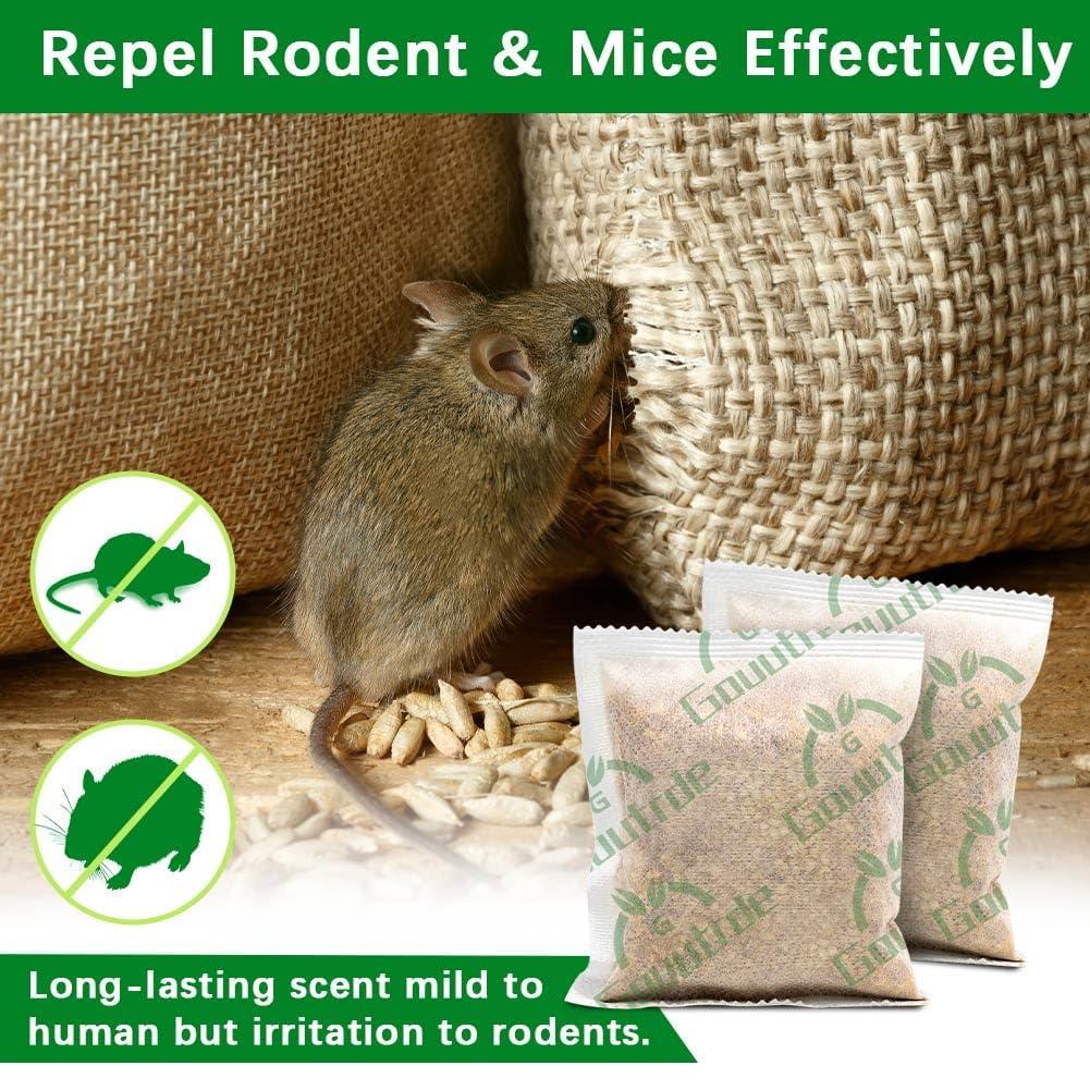 LAQDECDV Mouse Repellent Pouches, Mice Repellent Indoor, Rodent and Rat Repellant for House, Extra-Strength Peppermint to Repel Mice and Rats, Mice Deterrent Outdoor, Keep Mice Out of Camper/RV-10P - Image 5
