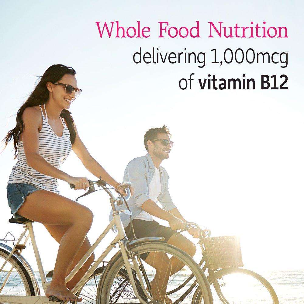 Garden of Life B12 - Vitamin Code Raw B-12 - 30 Capsules, 1,000mcg Whole Food B12 Methylcobalamin for Energy, Vegan Methylcobalamin B12 Vitamin plus Probiotics & Enzymes, Gluten Free Supplements - Image 4