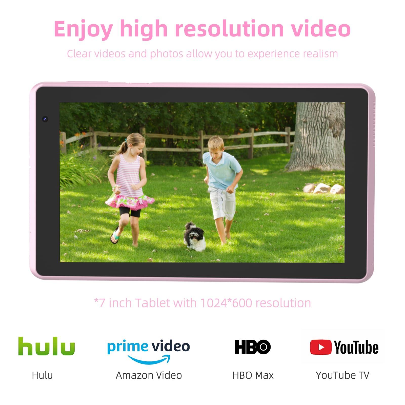 IWEGGO Android 15 Tablet, 7 Inch Tablet, 6GB RAM 32GB ROM/ 1TB Expandable, 5MP Camera, 1.6Ghz Quad-core Processor, 3000mAH Battery Tableta PC, Wi-Fi 6 BT 5.0 7'' Android Laptop - Image 3
