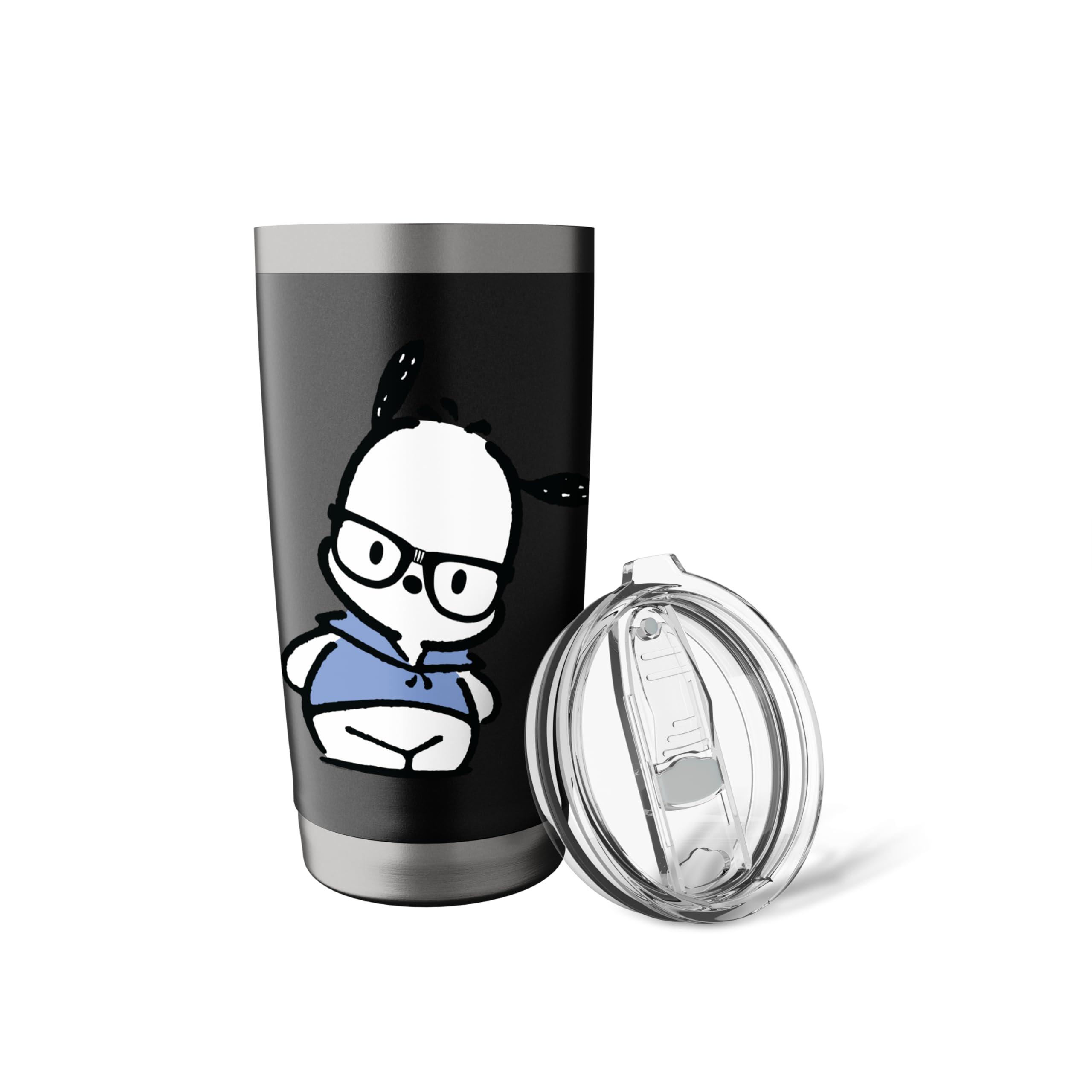 Pochacco Nerd Glasses Stainless Steel Insulated Tumbler - Image 6