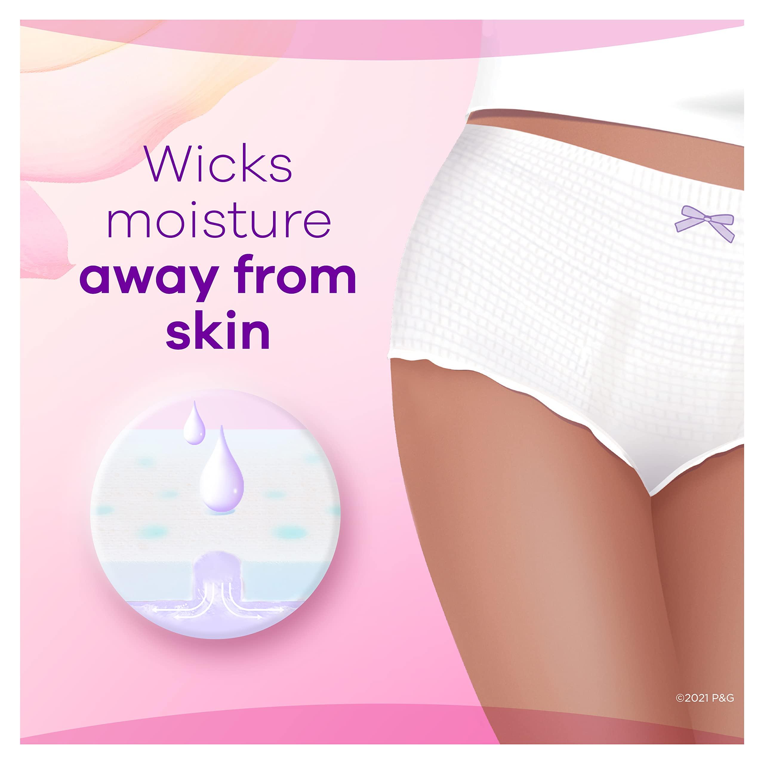 Always Discreet for Sensitive Skin Maximum Plus Underwear White 16 Count (Pack of 1) - Image 2
