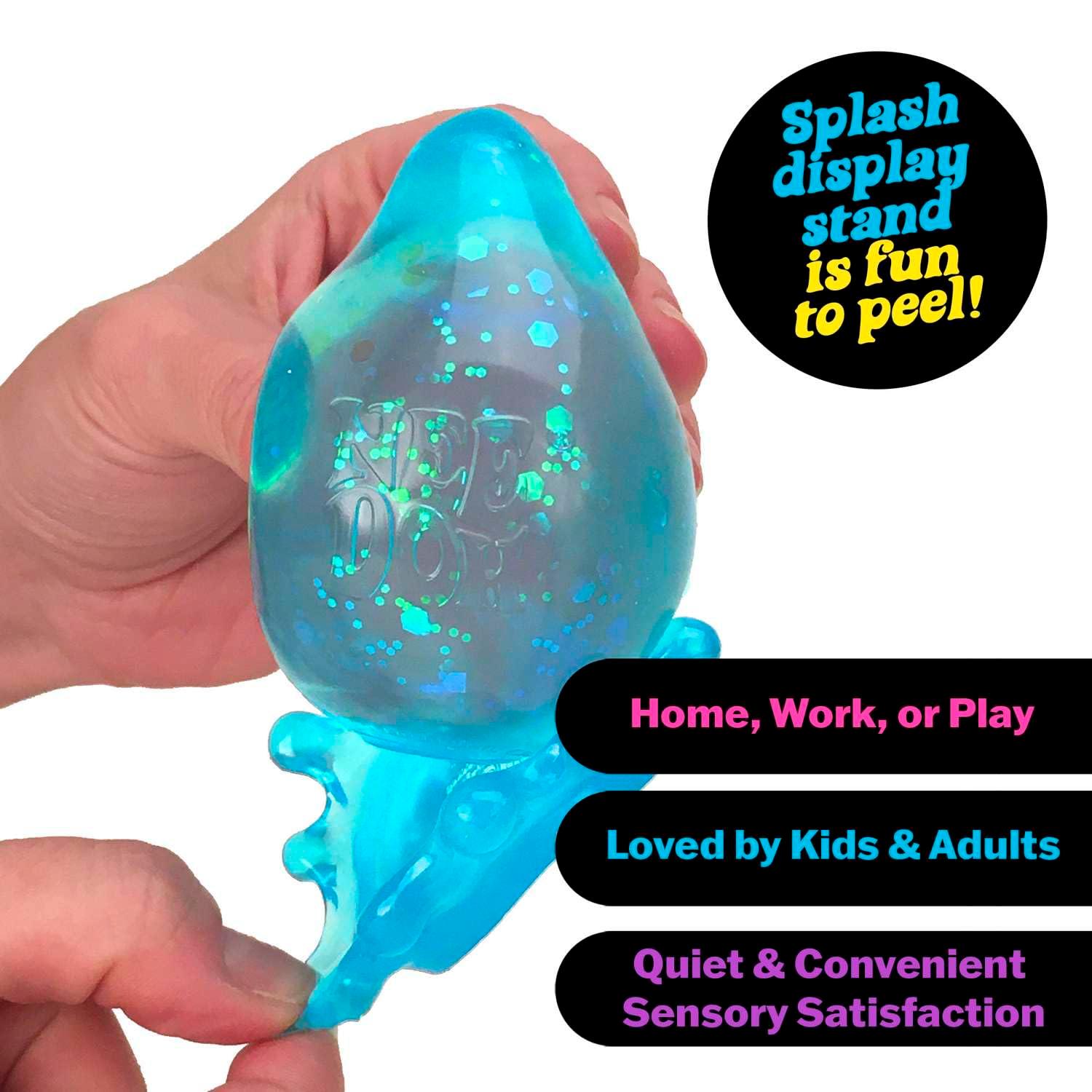 Schylling NeeDoh Dream Drop - Sensory Toy with Groovy Goo Filling - Three Random Colors - Ages 3 and Up - 3 Pack - Image 4