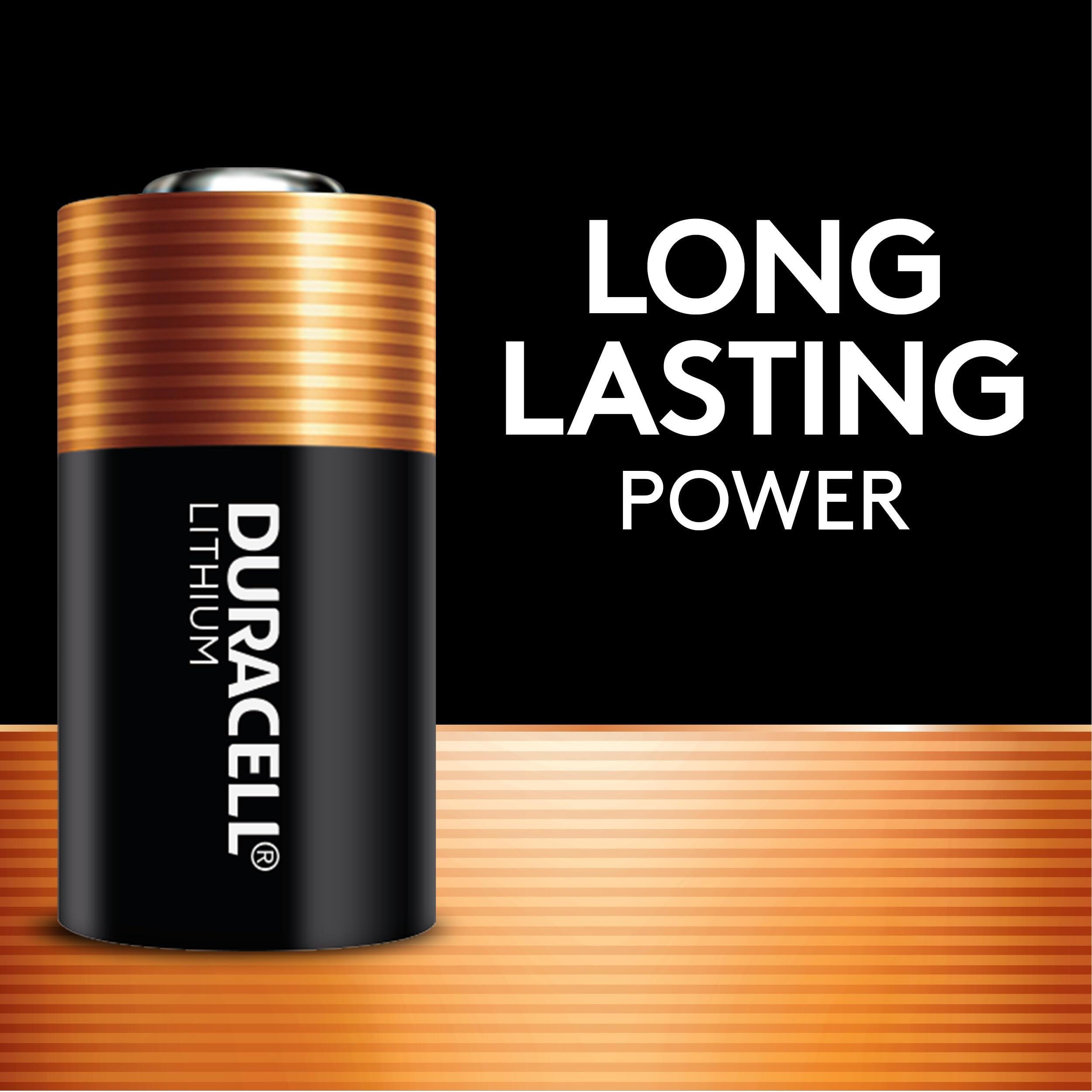 Duracell CR2 3V Lithium Battery, 2 Count (Pack of 1), CR2 3 Volt High Power Lithium Battery, Long-Lasting for Video and Photo Cameras, Lighting Equipment, and More - Image 3