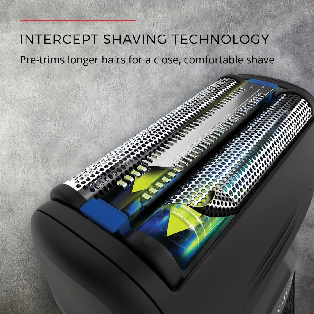 Remington Comfort Series Foil Shaver for Men, Electric Shaver, Pop-up Trimmer, Blue, PF7400E - Image 2