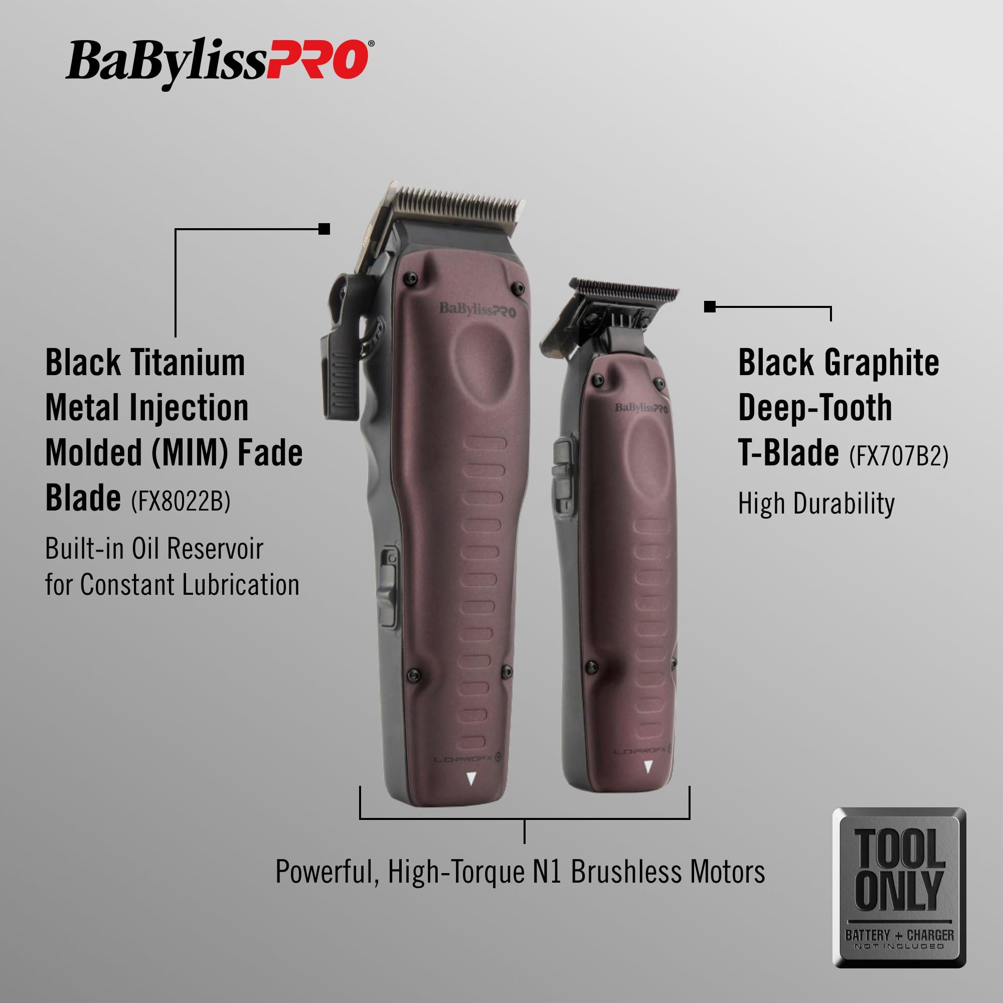 BaBylissPRO® FXONE LOPROFX Limited EditionPurple Tool Only Hair Clipper + Hair Trimmer - Image 2
