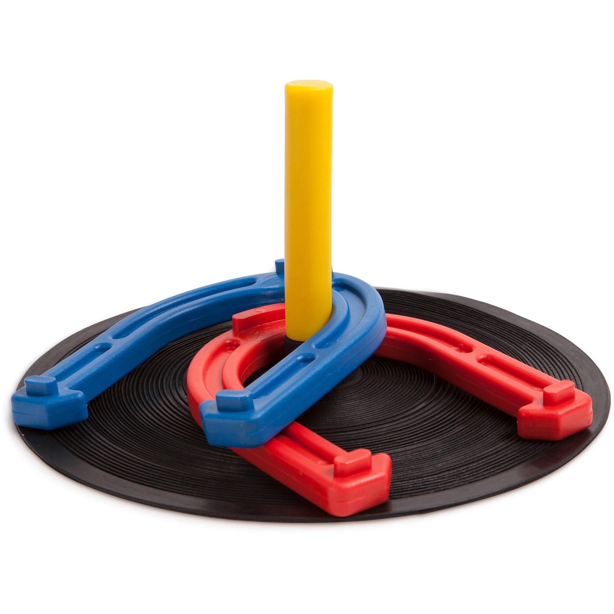 Champion Sports Indoor/Outdoor Horseshoe Set Red - Image 2