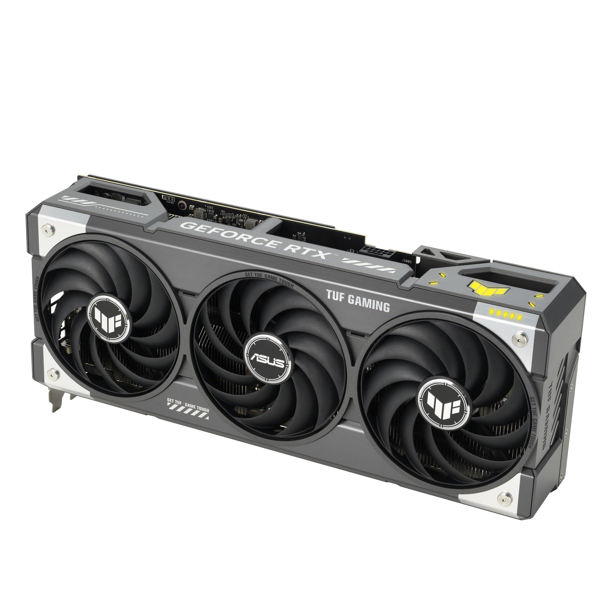 ASUS TUF Gaming GeForce RTX ™ 5070 Ti 16GB GDDR7 OC Edition Gaming Graphics Card (PCIe® 5.0, HDMI®/DP 2.1, 3.125-slot, Military-Grade Components, Protective PCB Coating, axial-tech Fans) - Image 8