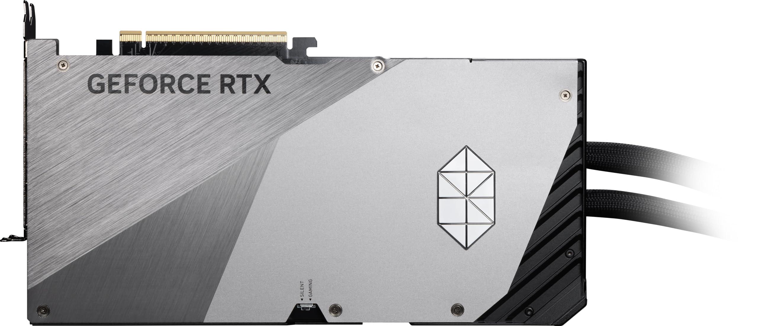 MSI Gaming RTX 5080 16G SUPRIM Liquid SOC Graphics Card (16GB GDDR7, 256-bit, Extreme Performance: 2760 MHz, DisplayPort x 3 2.1a, HDMI 2.1b, NVIDIA Blackwell Architecture) - Image 3
