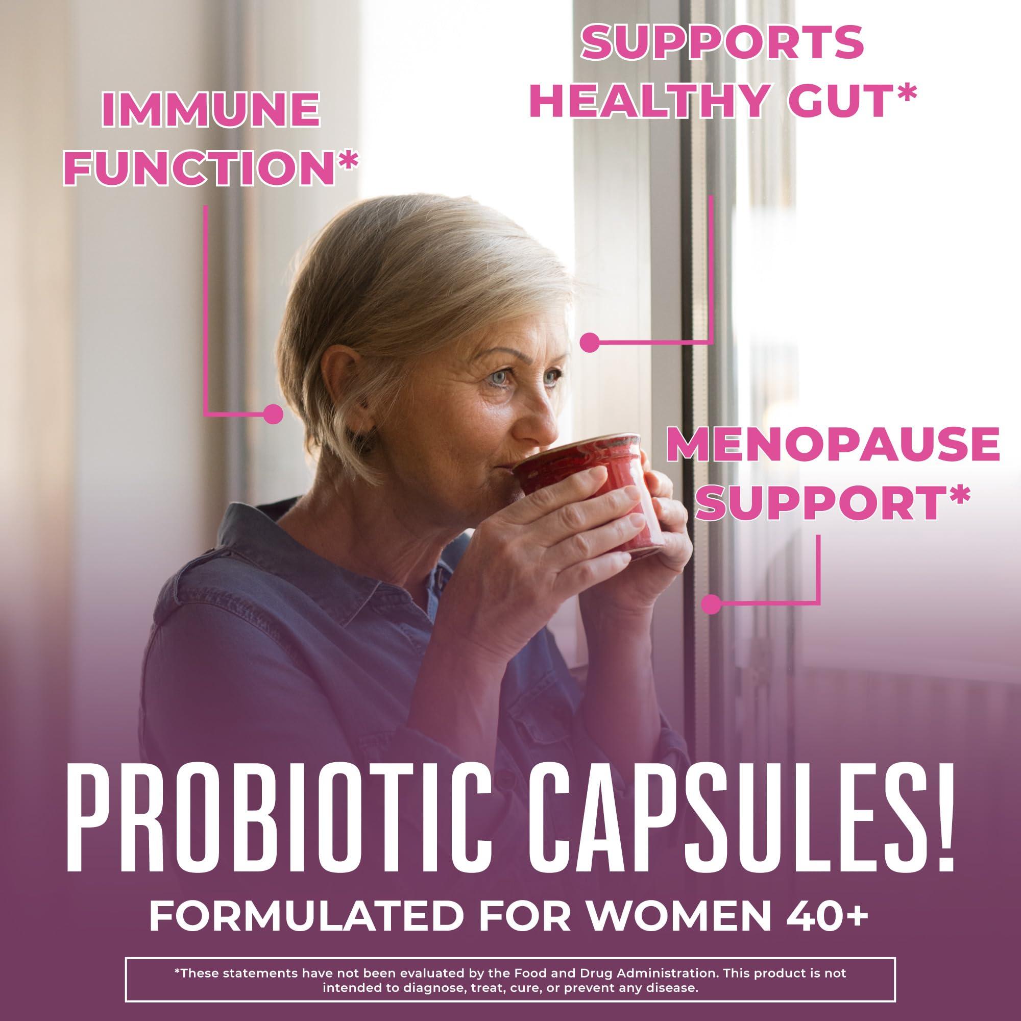 MaryRuth Organics 3-in-1 Daily Health 40+ Probiotics for Women | Clinically Tested | Estrogen Supplement for Women | 50 Billion CFU | Allergen Free | 30 ct - Image 2