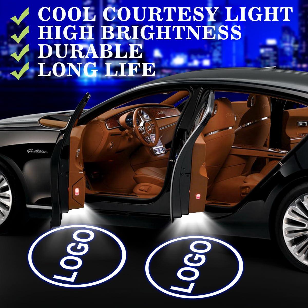 YANF Car Door Lights with Logo Projection for 3/4/5/6/7/X/Z/M/GT Series - Premium Vehicle Light Assembly (2) - Image 3