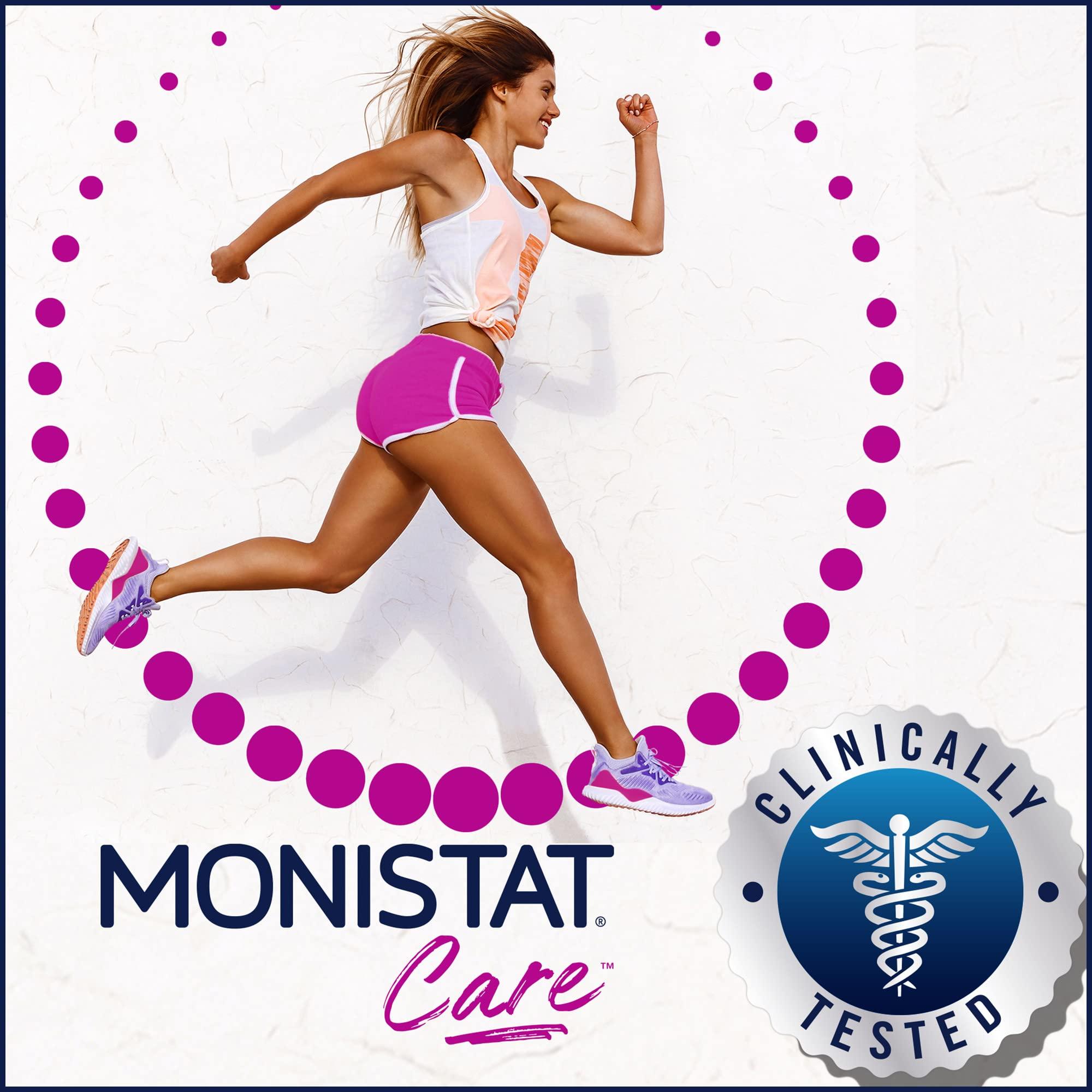 Monistat Chafing Relief Powder Gel, Anti-Chafe Protection, Fragrance Free Chafing Gel, 1.5 Oz, 4 Pack - Image 3