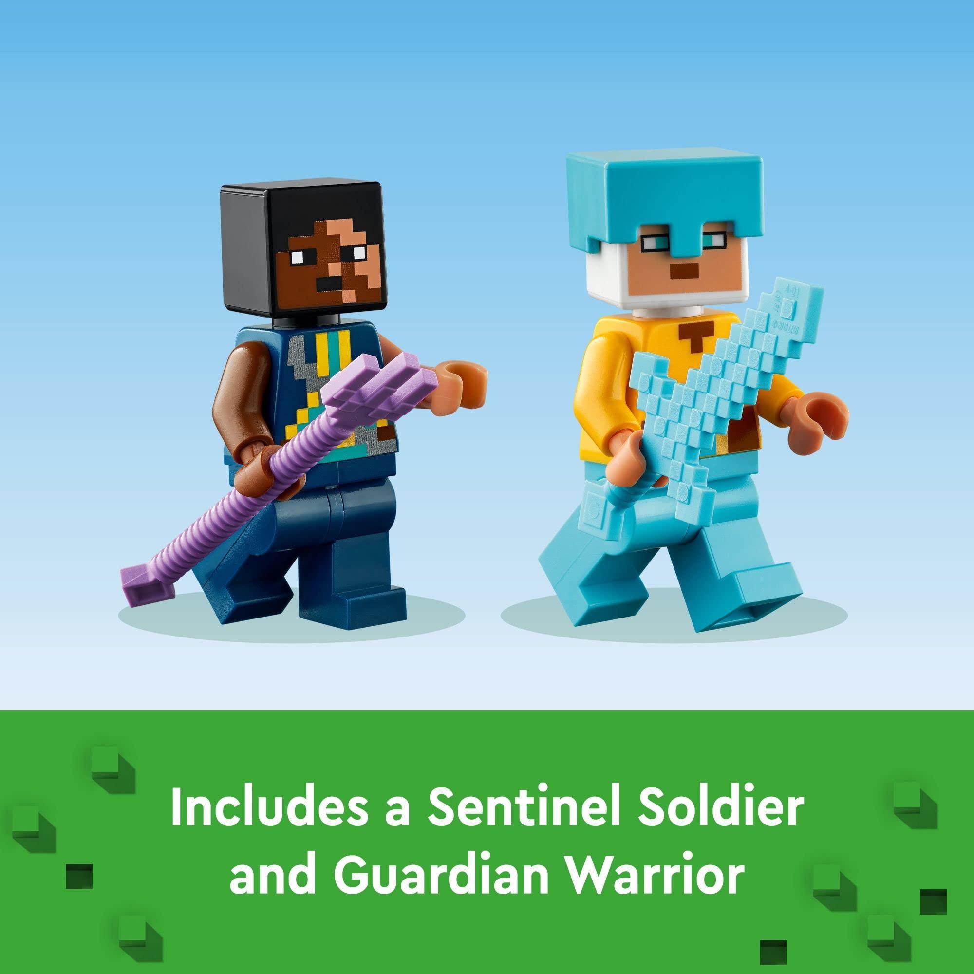 LEGO Minecraft The Sword Outpost 21244 Building Toys - Featuring Creeper, Warrior, Pig, and Skeleton Figures, Game Inspired Toy for Fun Adventures and Play, Gift for Kids, Boys, and Girls Ages 8+ - Image 6
