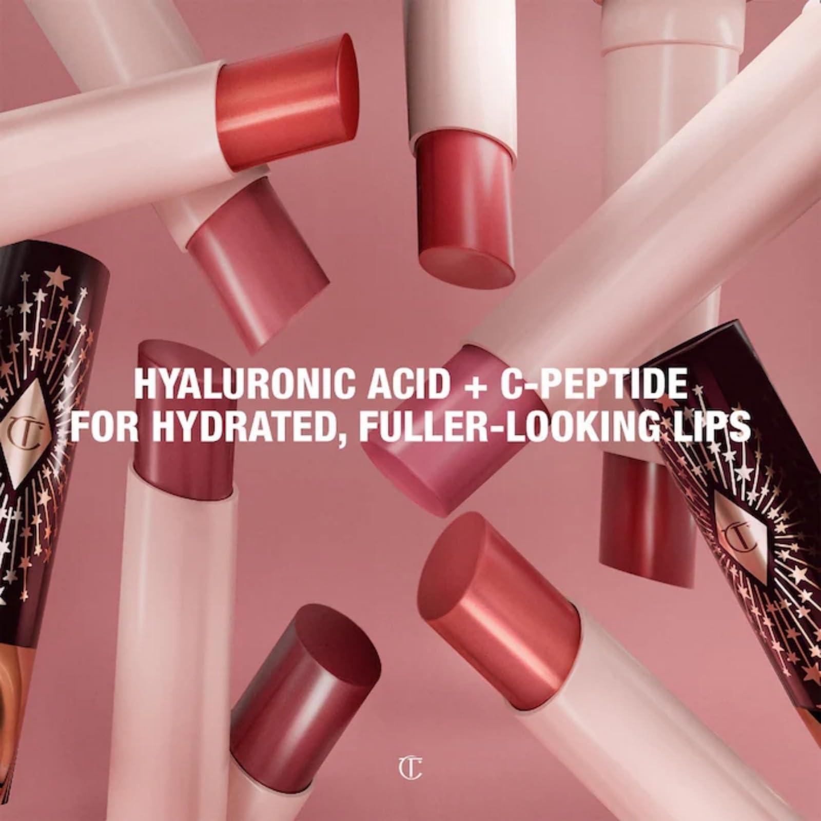 Charlotte Tilbury Pillow Talk Happikiss Hyaluronic Lip Balm Lipstick - Image 4