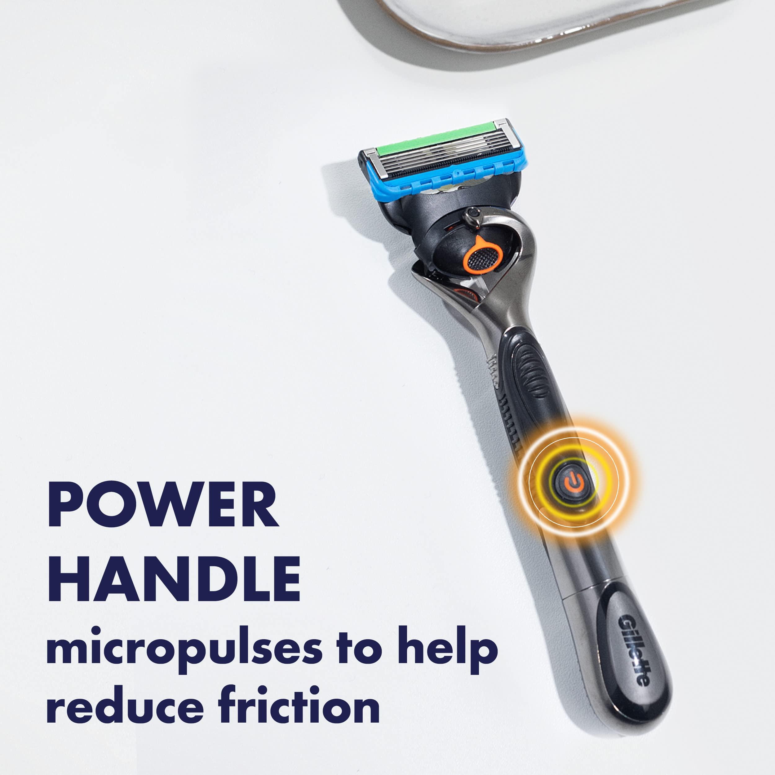 Gillette ProGlide Power Razor for Men, 1 Gillette Power Razor Handle + 1 Blade Refill - Image 5
