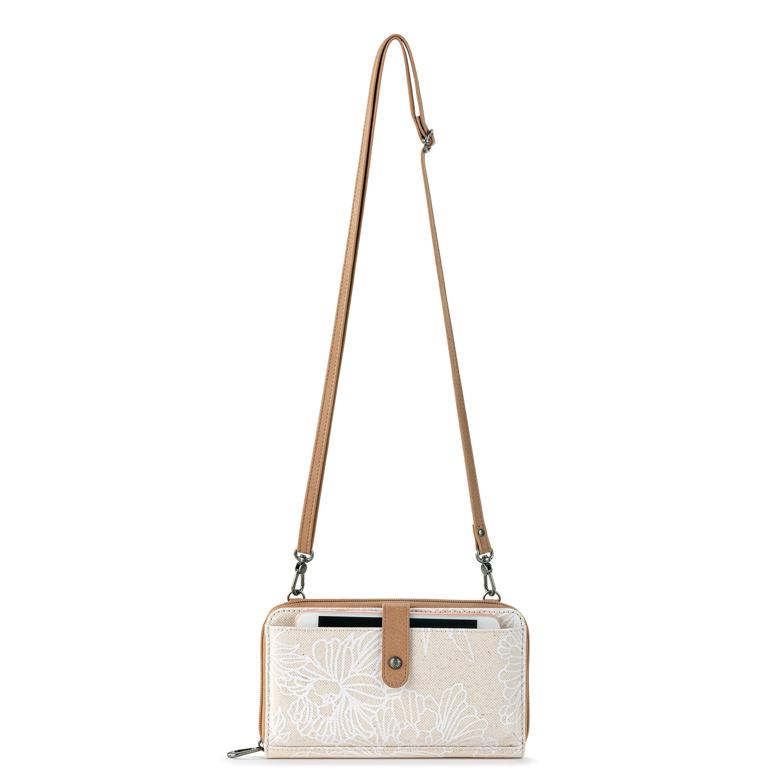 Sakroots Artist Circle Smartphone Crossbody in Eco Twill, Detachable Wristlet Strap - Image 6