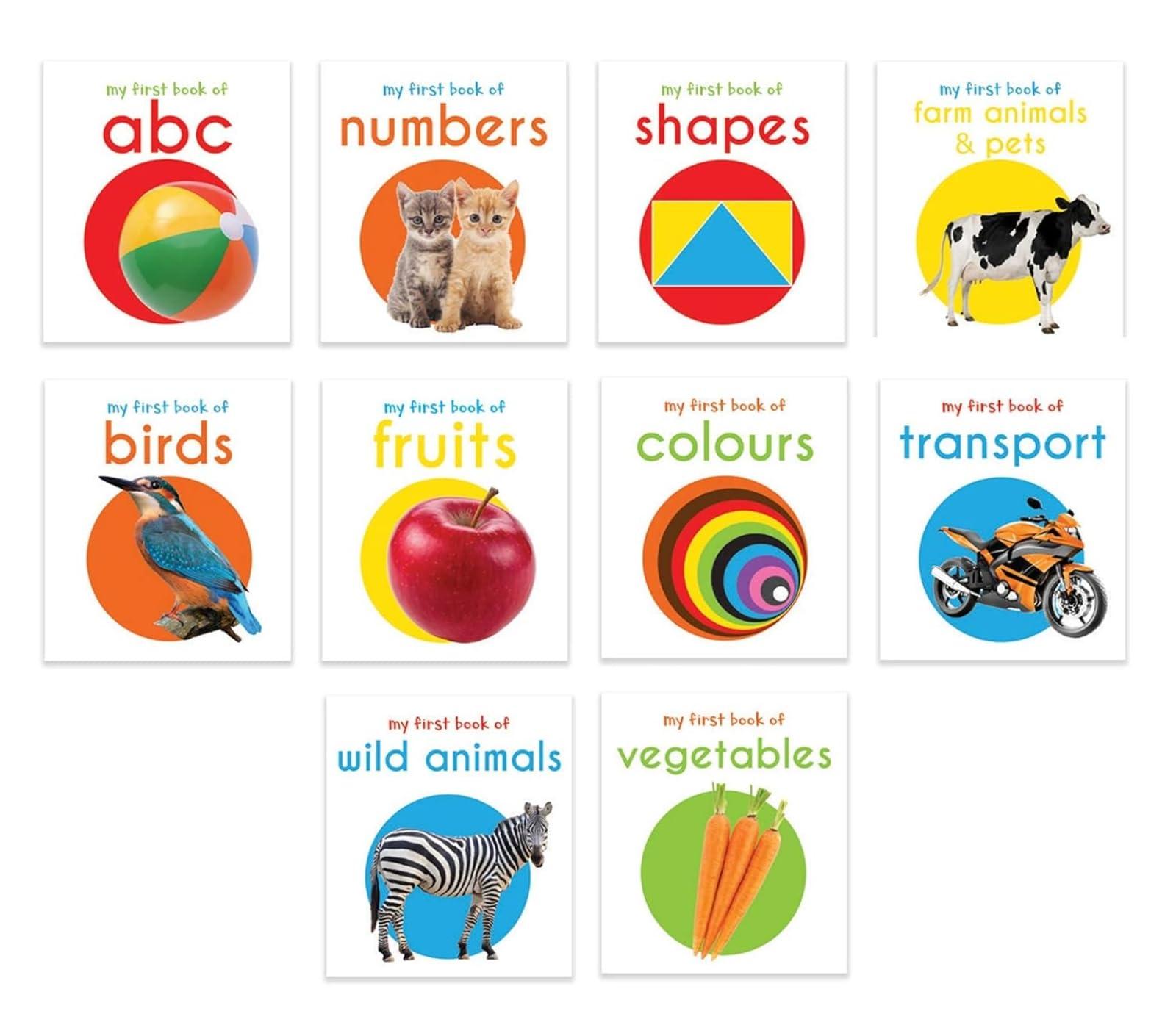 My First Library: Boxset of 10 Board Books for Kids - Image 2