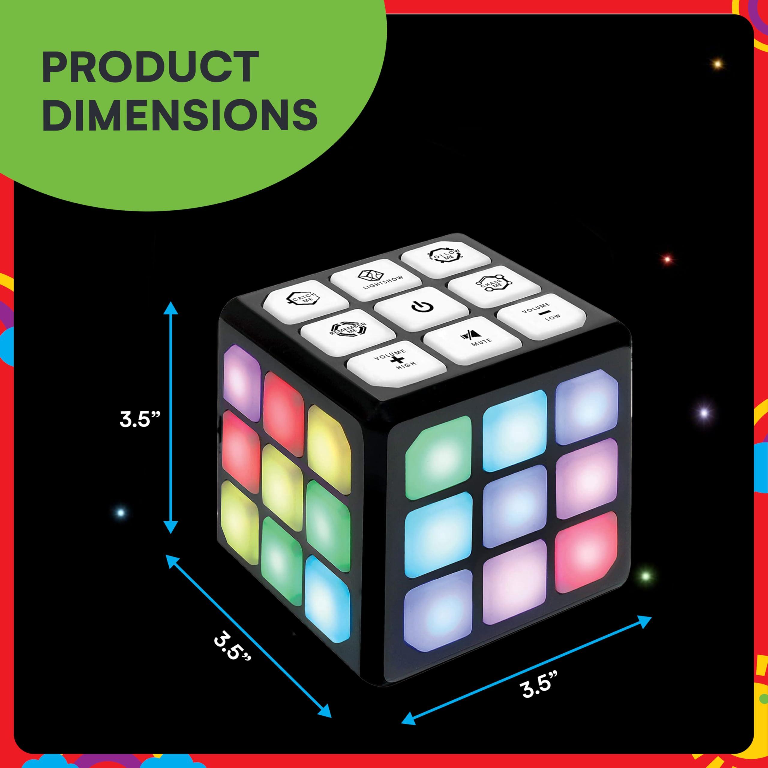 Winning Fingers Flashing Cube Electronic Memory and Brain Game - 4-in-1 Handheld Stem Toys for Kids - Cool Gadgets, Games for Boys and Girls - Fun Family Game for Kids Ages 6-12 - Educational Gift Toy - Image 2